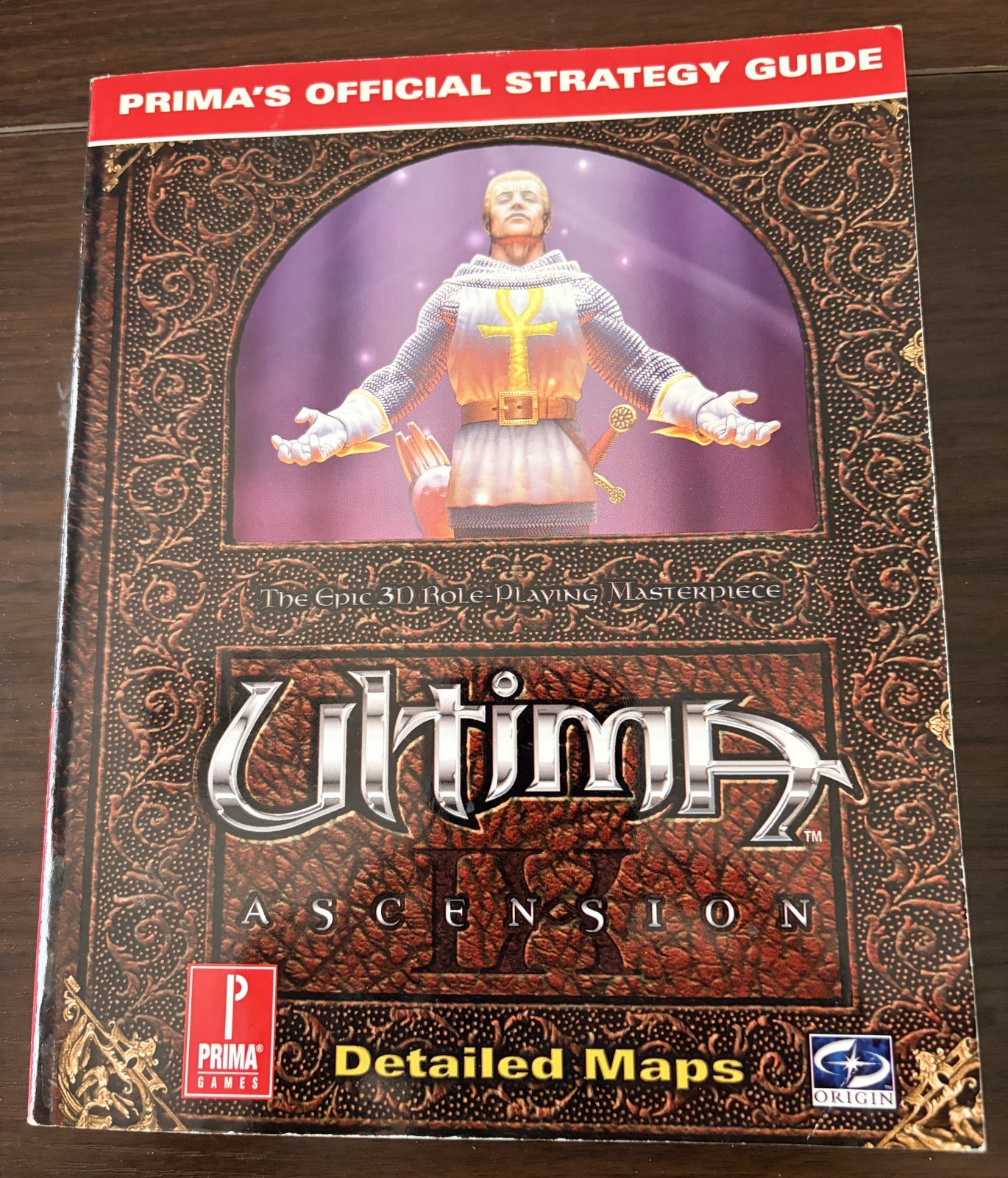 Ultima IX Ascension Big Box PC Complete CIB Cloth Map Virtue Cards Origin