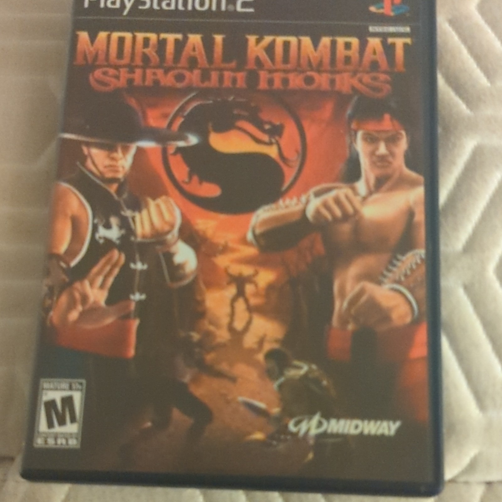 Mortal Kombat: Shaolin Monks Sony PlayStation 2 PS2 NTSC-U/C M Midway Manual