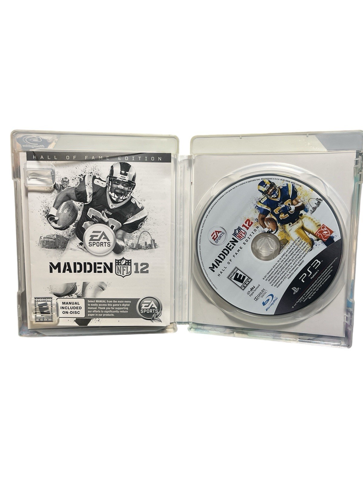 Madden NFL 12 Hall of Fame PS3 (Sony PlayStation 3, 2011)
