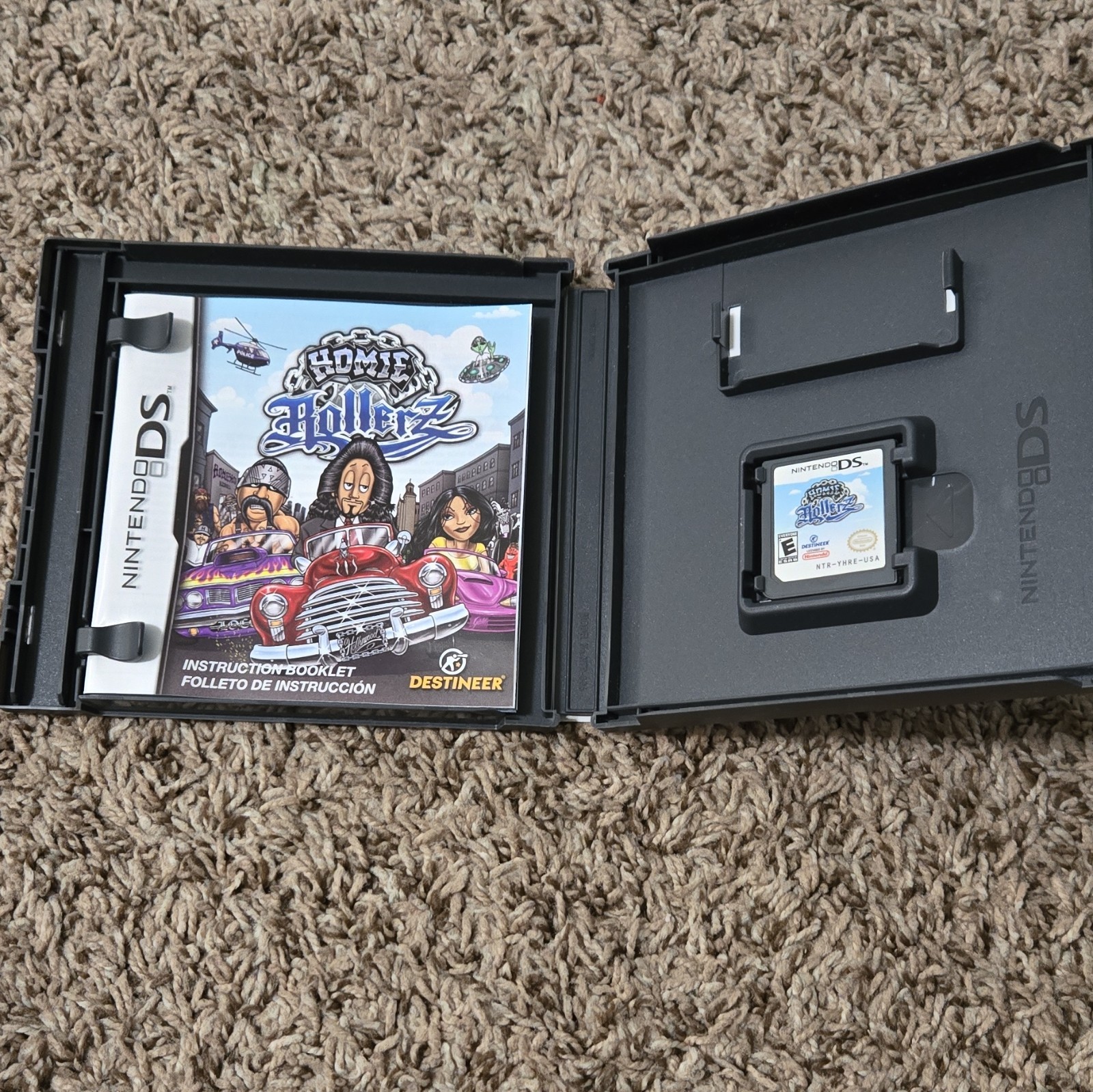 Destineer Homie Rollerz Nintendo DS 2006 Racing E NTSC-U/C Manual Included