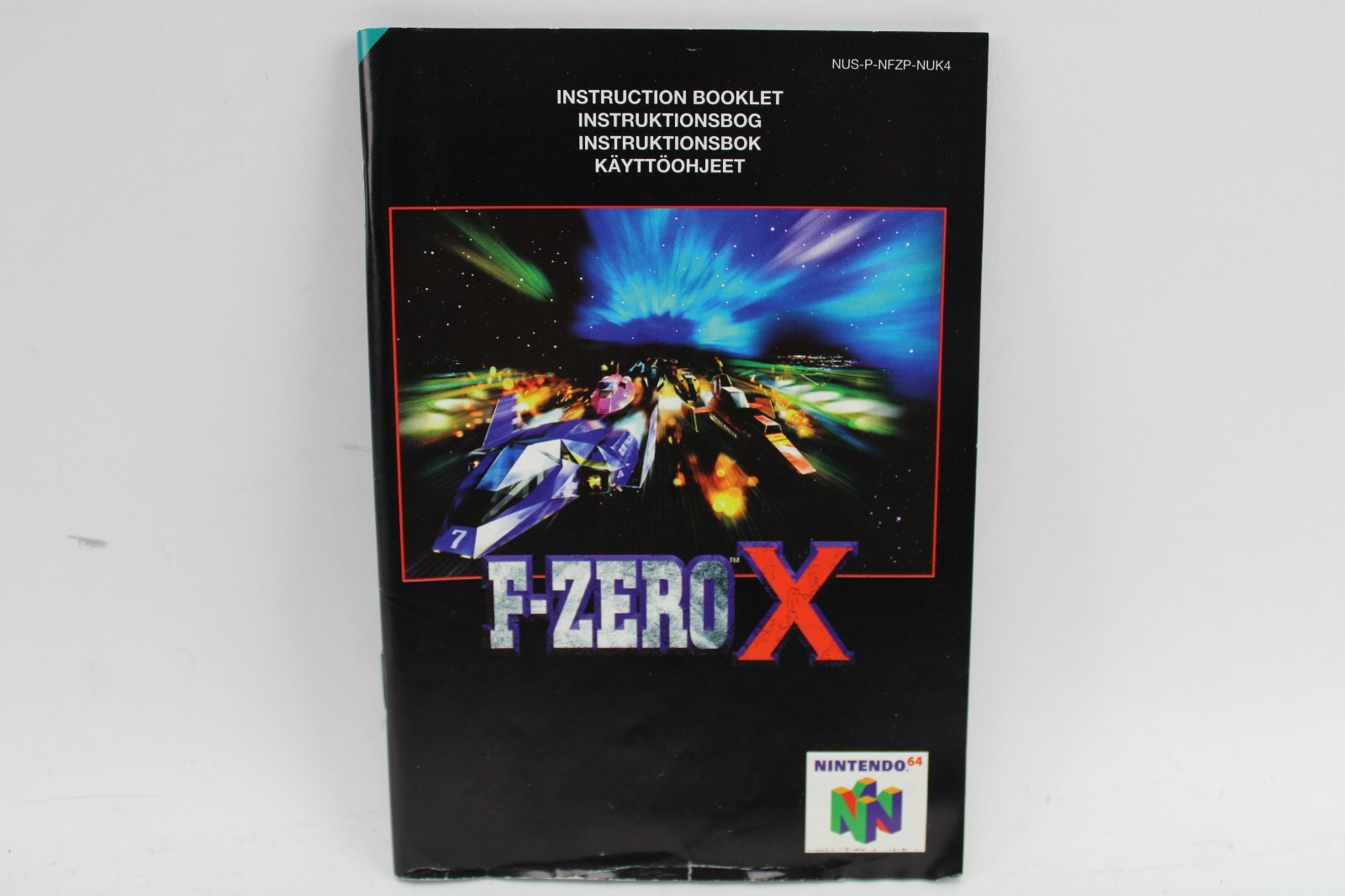 F-Zero X Nintendo 64 1998 PAL Version CIB US Seller
