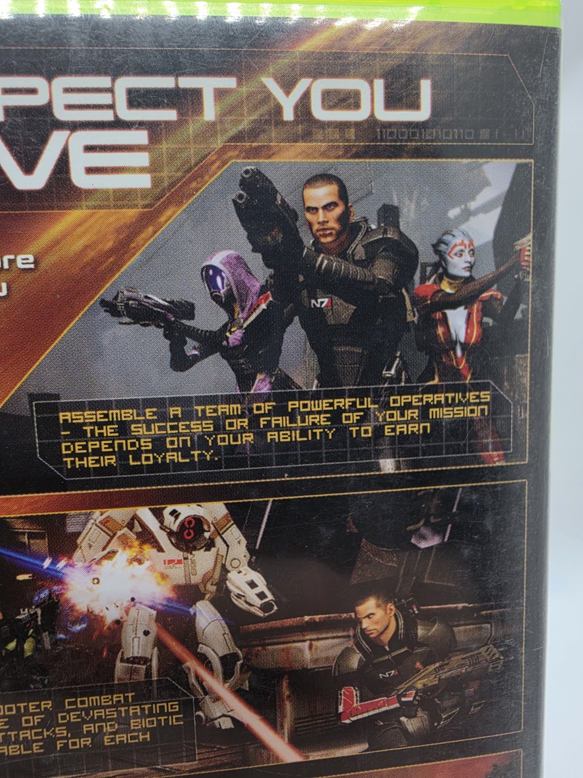 Mass Effect 2 (Xbox 360) Cib Complete Mint Tested Working