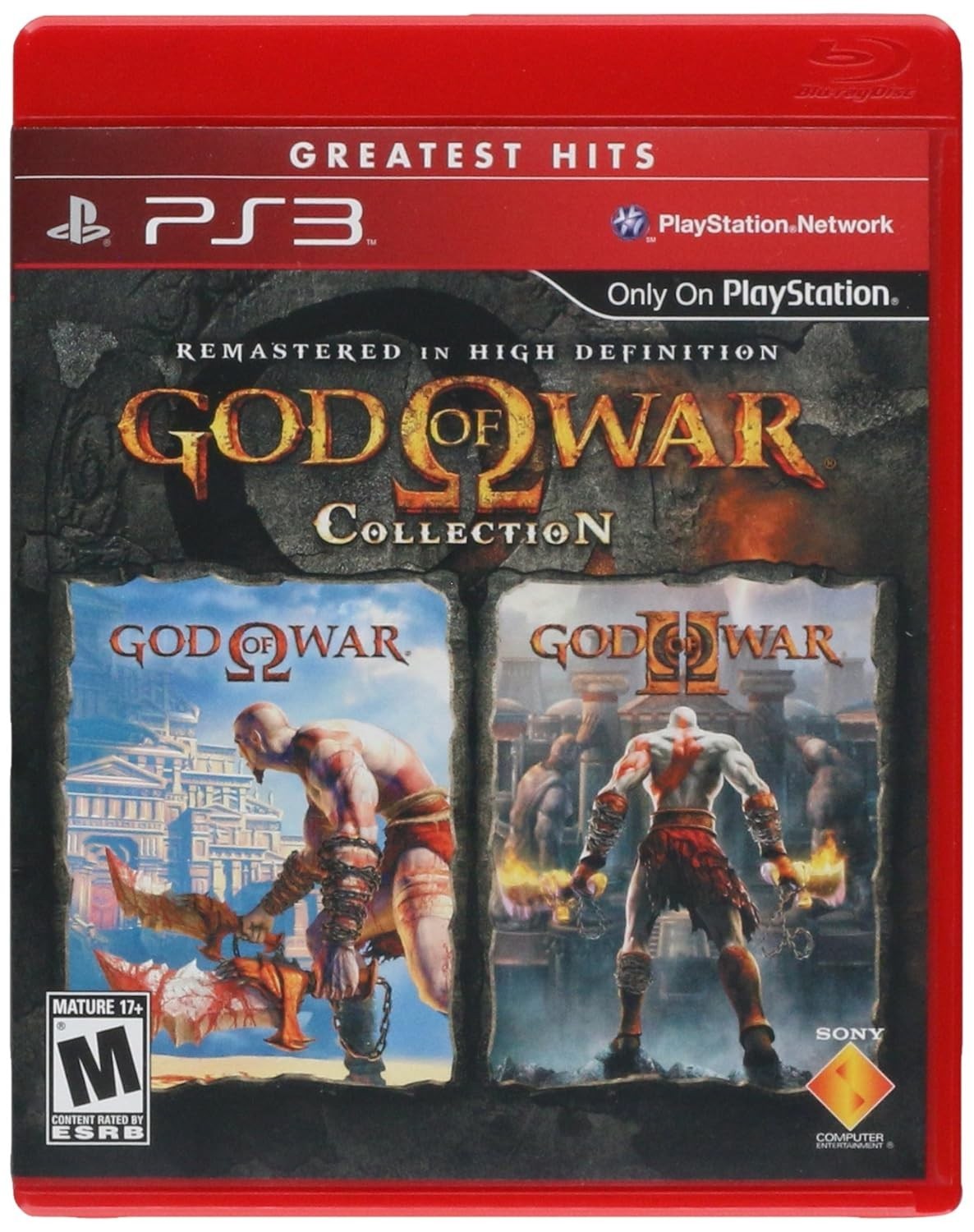 God of War 1 and 2 Collection – Sony PlayStation 3 – Brand New
