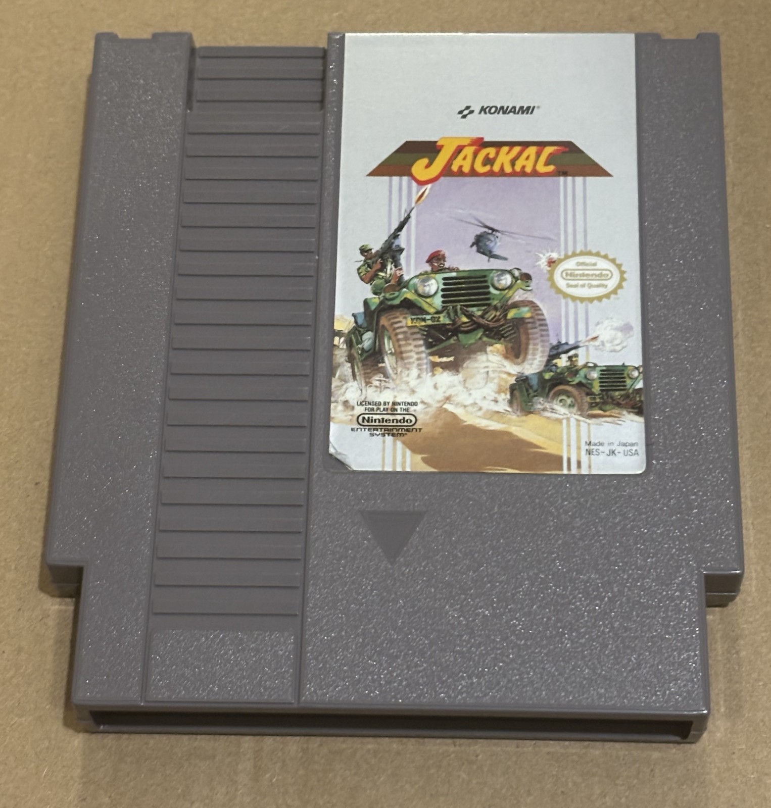 Nintendo NES Jackal (Cleaned, Tested & Working)