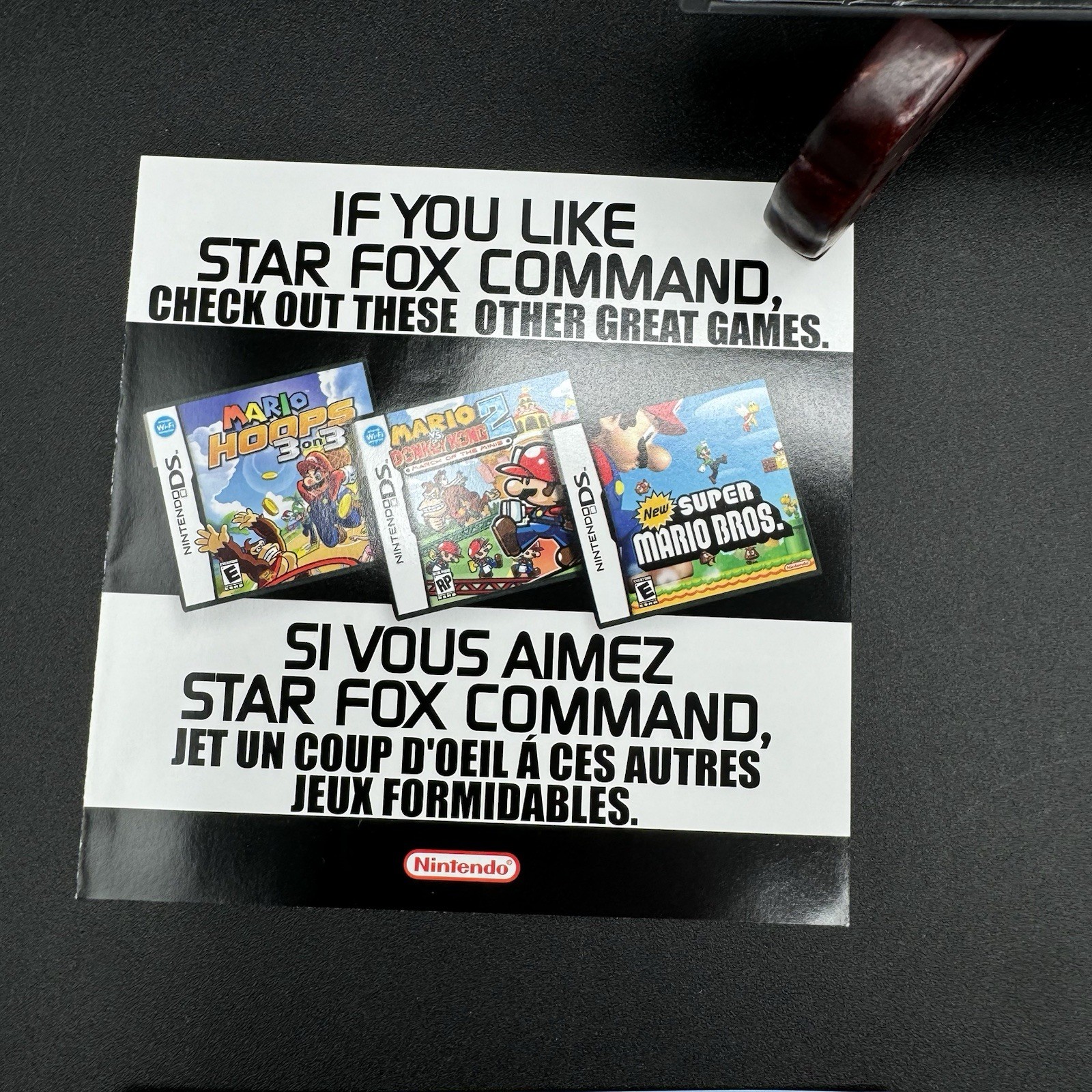 Star Fox Command (Nintendo DS, 2006) Complete W/ Manual Very Good CONDITION