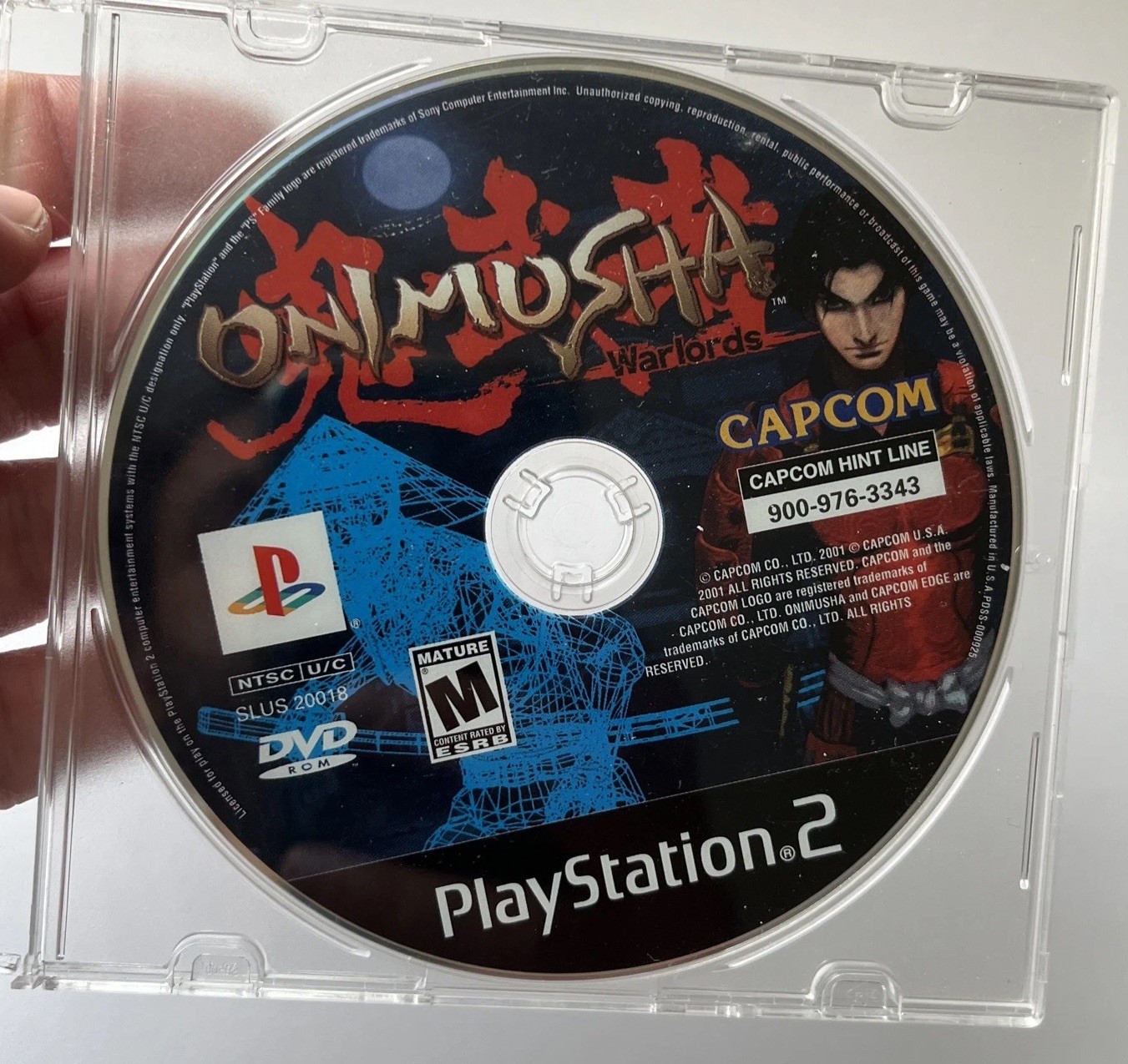 Onimusha: Warlords. PlayStation 2. DISC ONLY tested