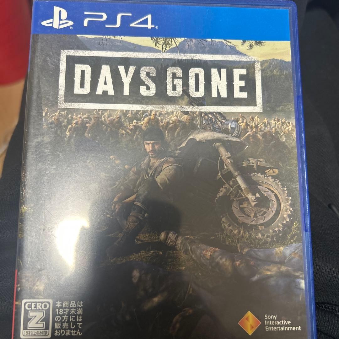 PS4 Days Gone software with manual PlayStation4