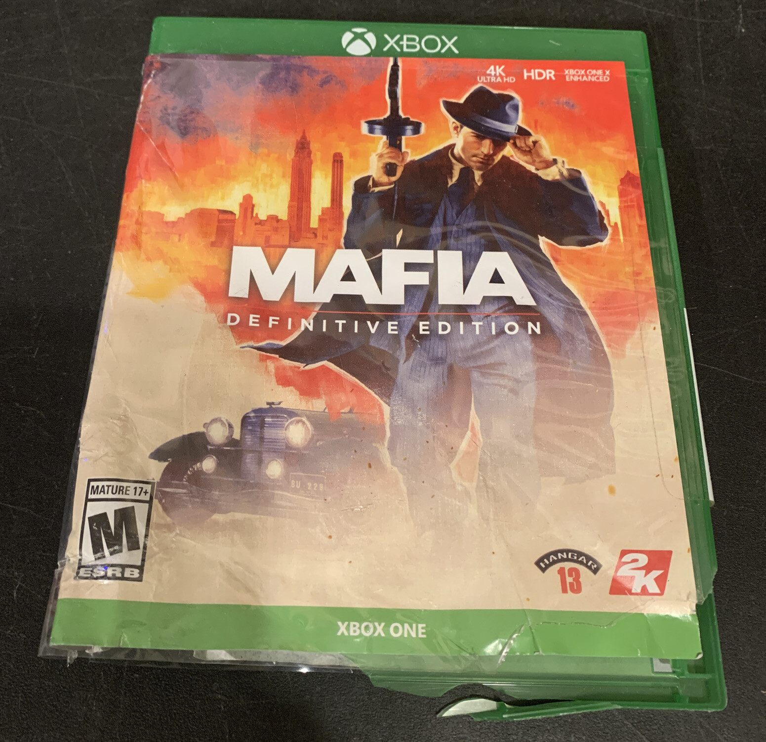 NEW – XBOX ONE – Mafia: Definitive Edition – Microsoft Xbox One Broken Case