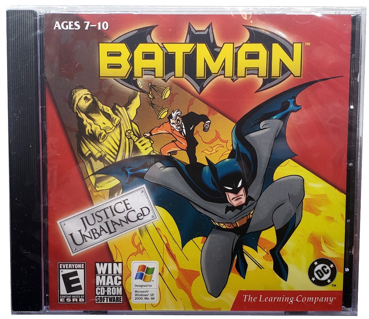 Batman Justice Unbalanced – Foil Two-Face’s Plot! Ages 7-10 PC Game Sealed New