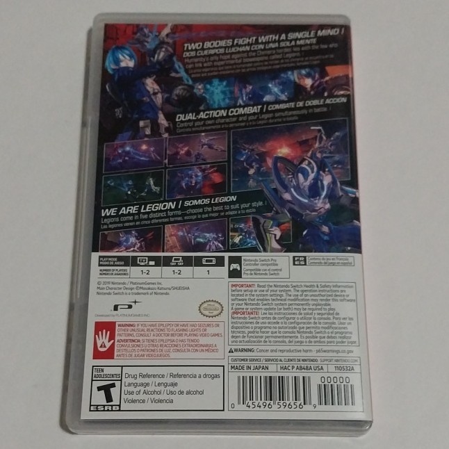 Astral Chain (Nintendo Switch) w/ Case