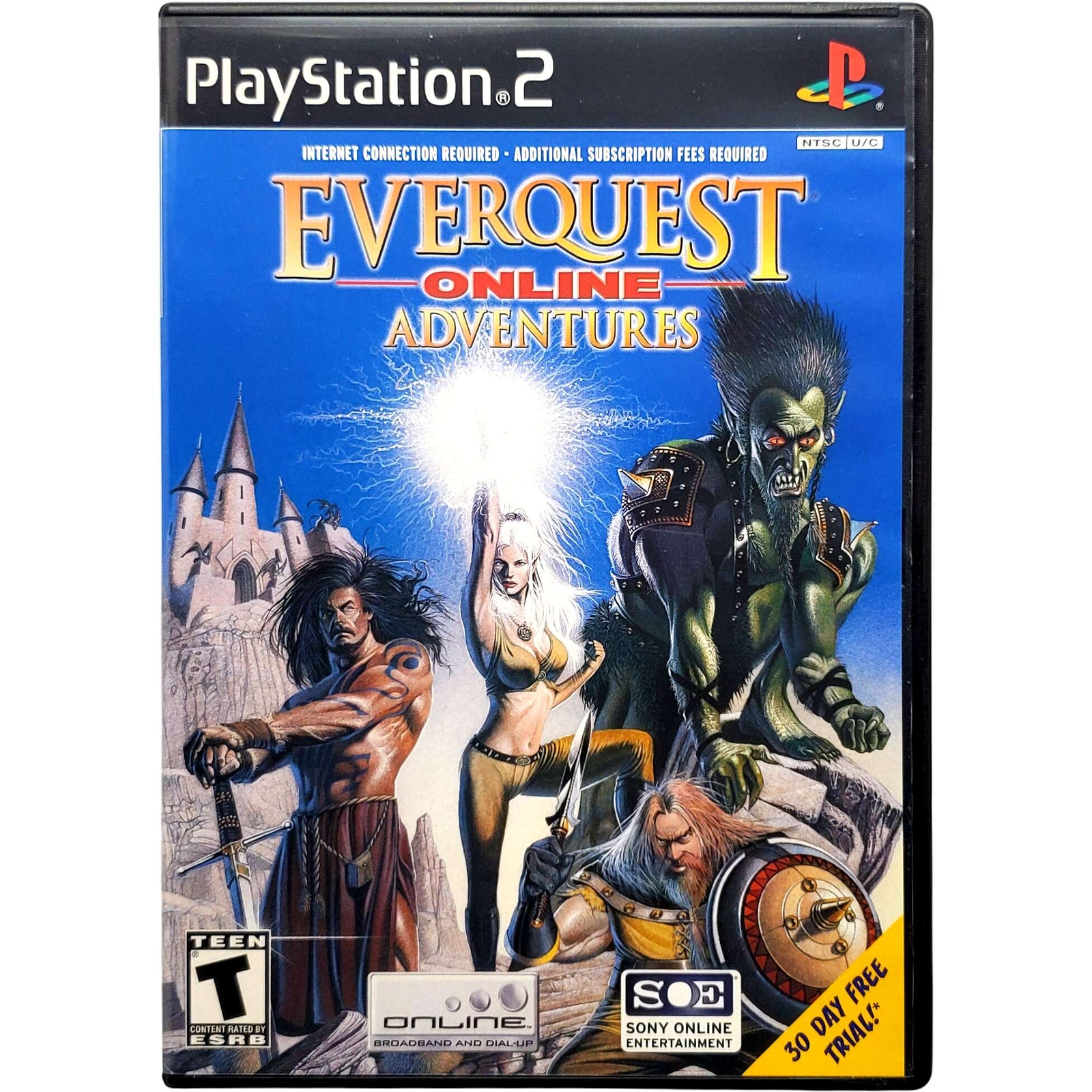 Everquest Online Adventures – Sony Playstation 2 Pristine Tested Authentic