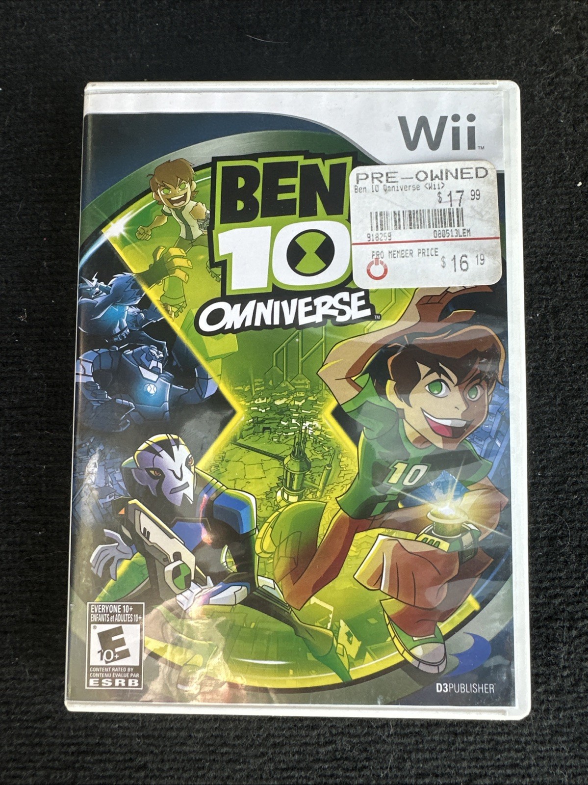CIB Ben 10 Omniverse (Nintendo Wii U, 2012) w/Manual Complete AMAZING CONDITION