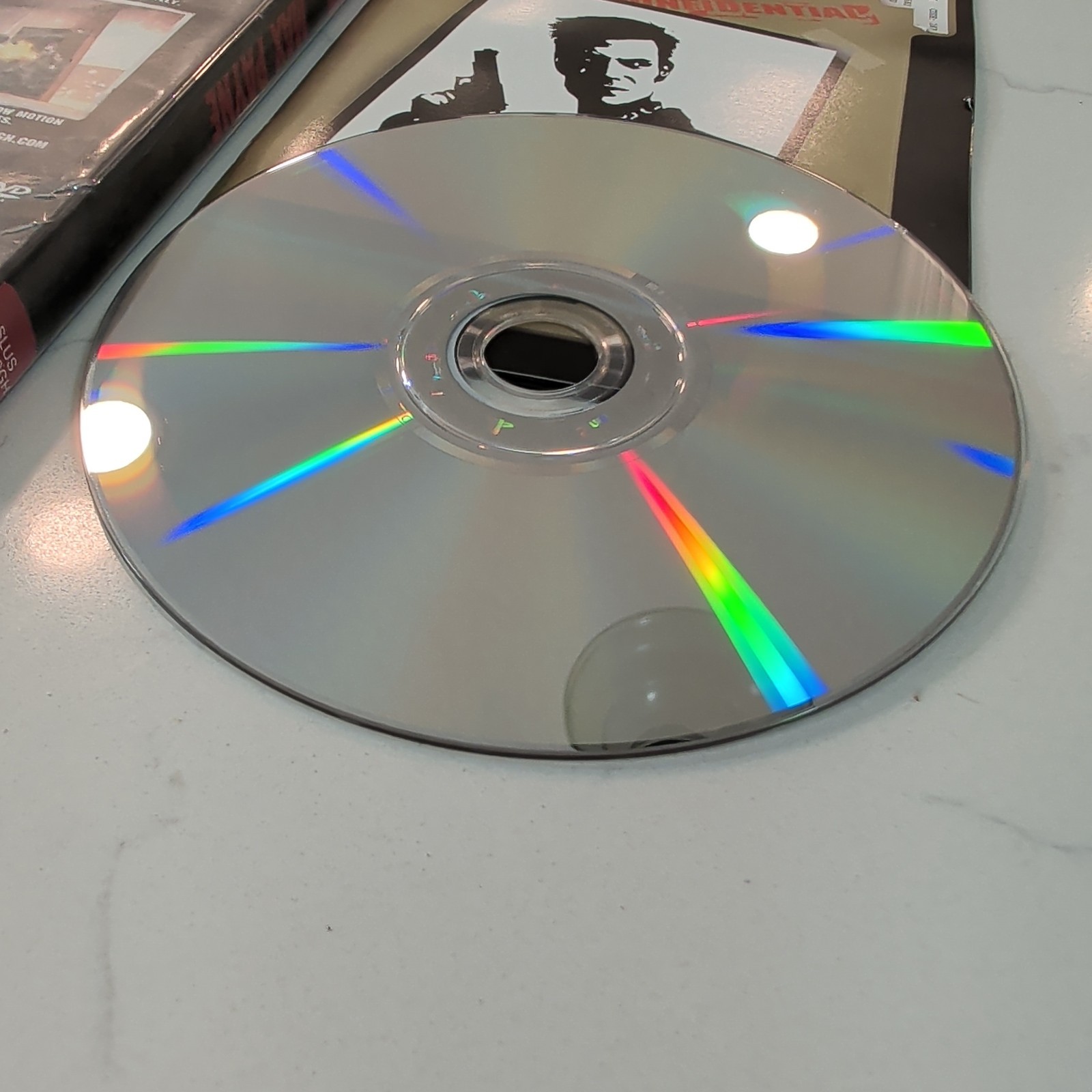 Max Payne (Sony PlayStation 2, 2001) Greatest Hits – w/ Manual – Tested