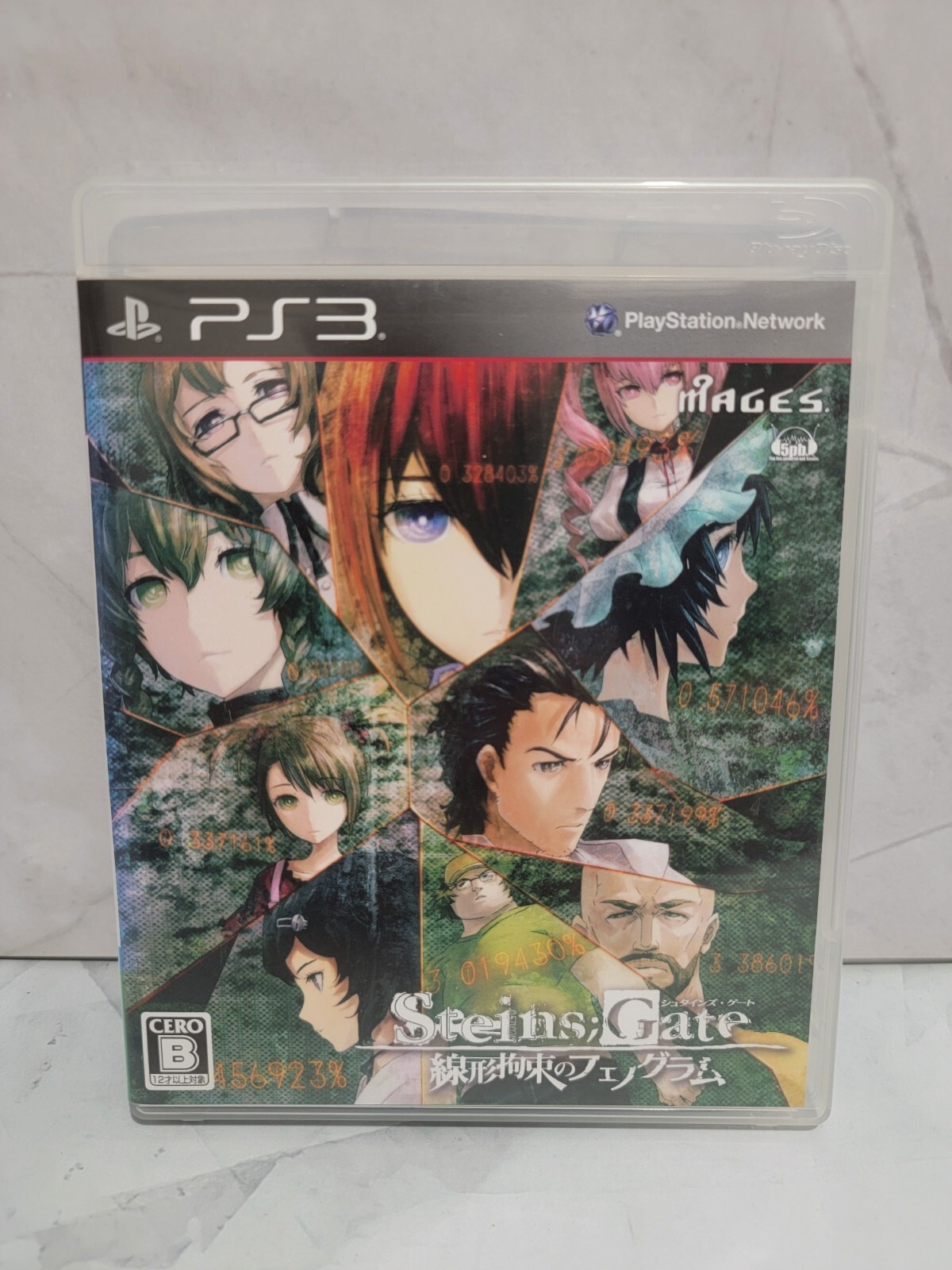Steins;Gate Linear Constraint Phenogram CIB Playstation 3 PS3 Region Free Game
