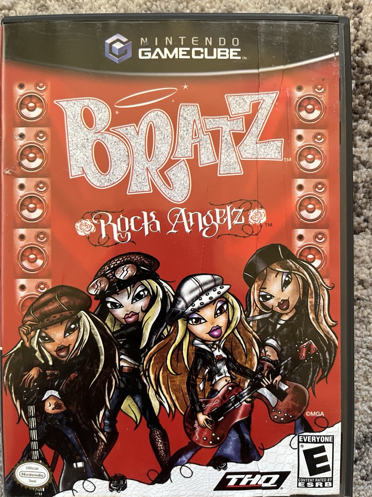 Bratz Rock Angelz Nintendo GameCube Complete CIB Authentic 2005