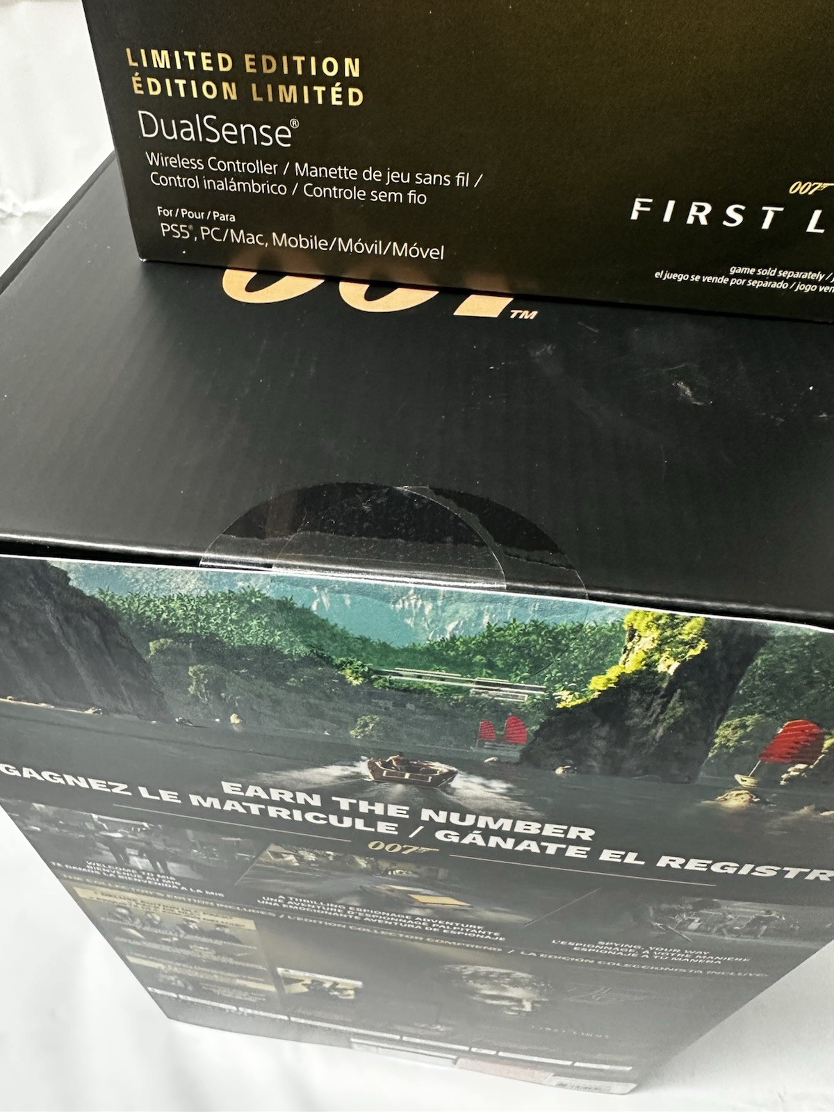 007 First Light Collectors Edition PlayStation 5 James Bond, Ps5 Controller 007