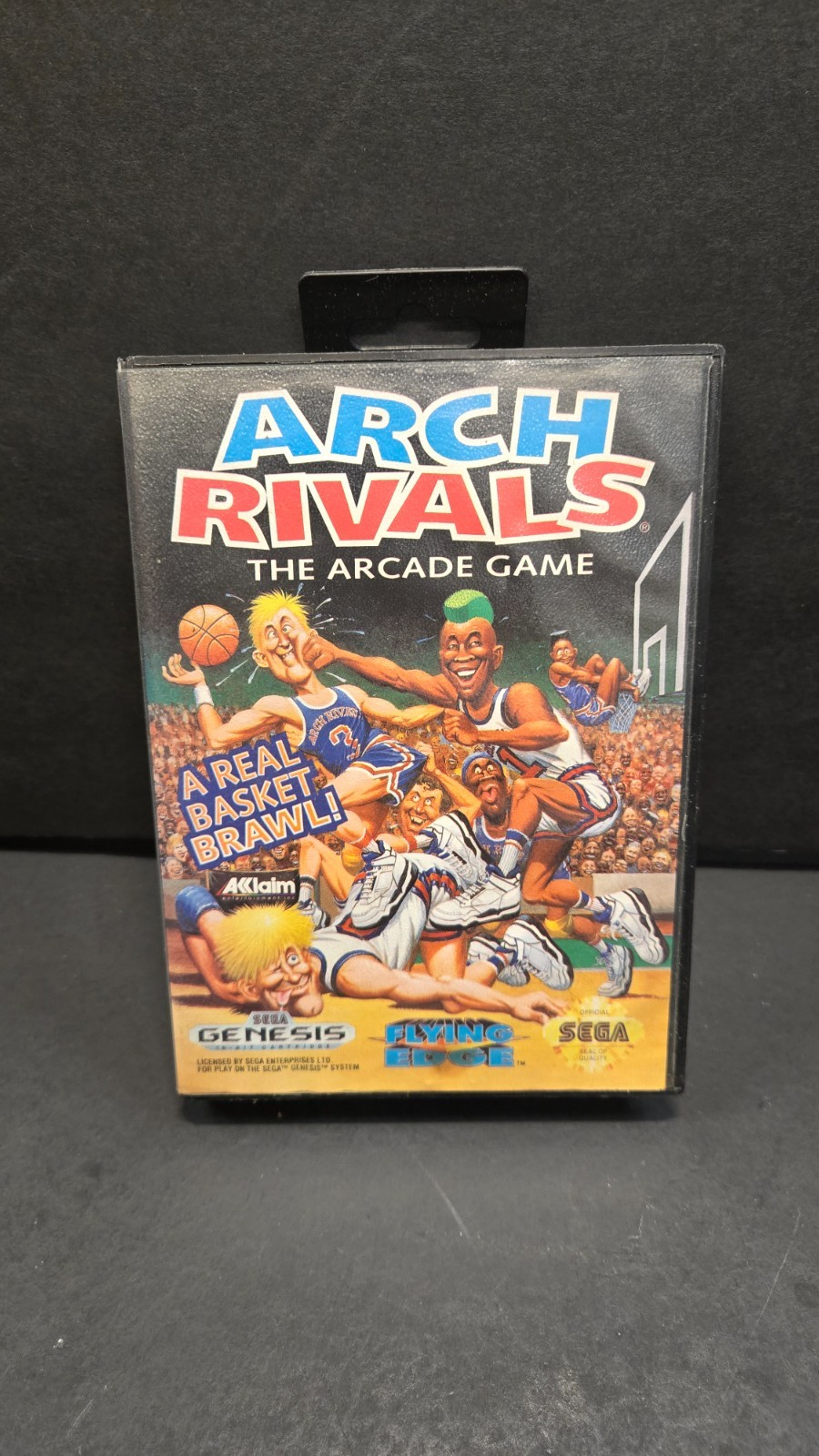 ARCH RIVALS THE ARCADE GAME SEGA GENESIS NO MANUAL UNTESTED