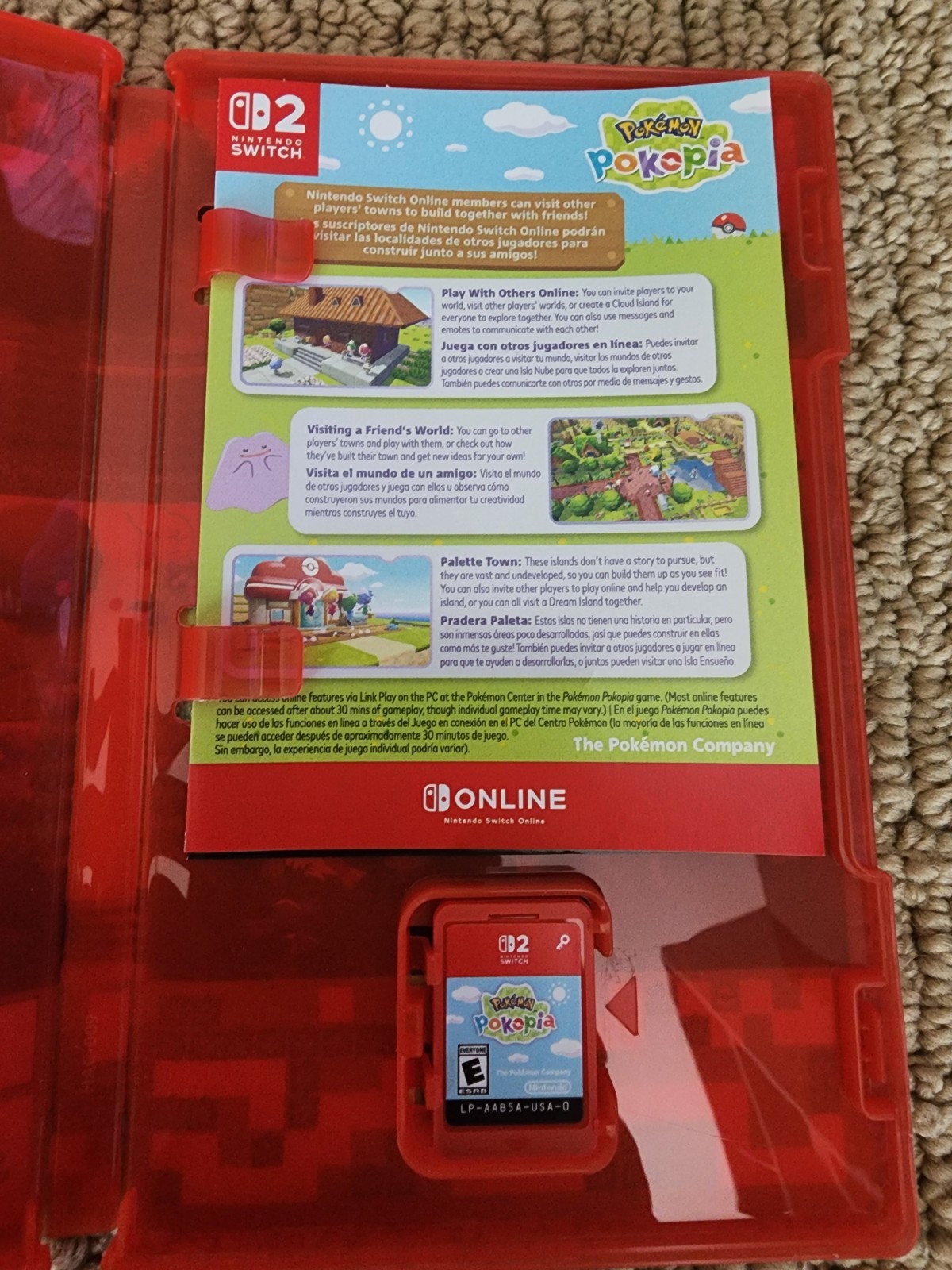 Pokopia Nintendo Switch 2 Great Condition