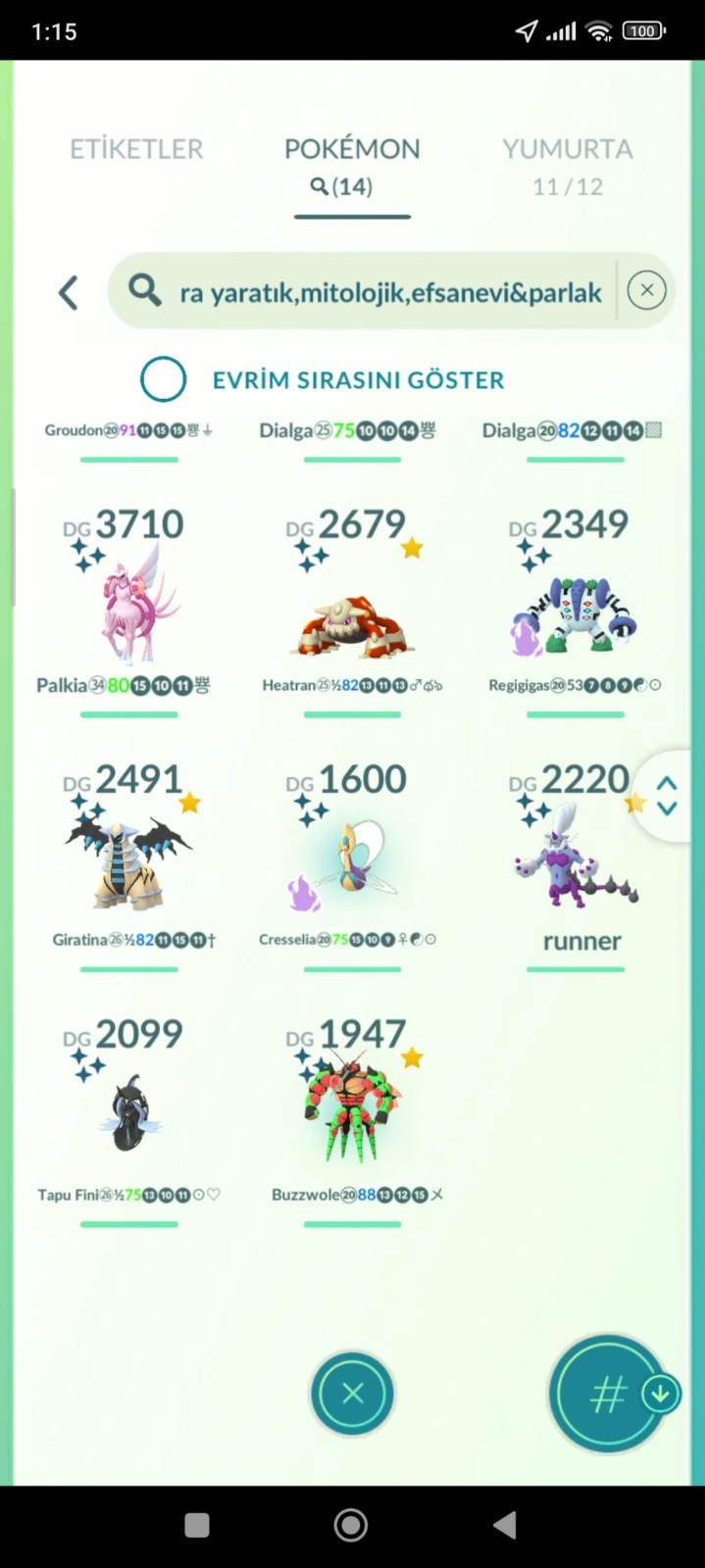 Pokémon Go level 72 lvl – 2016