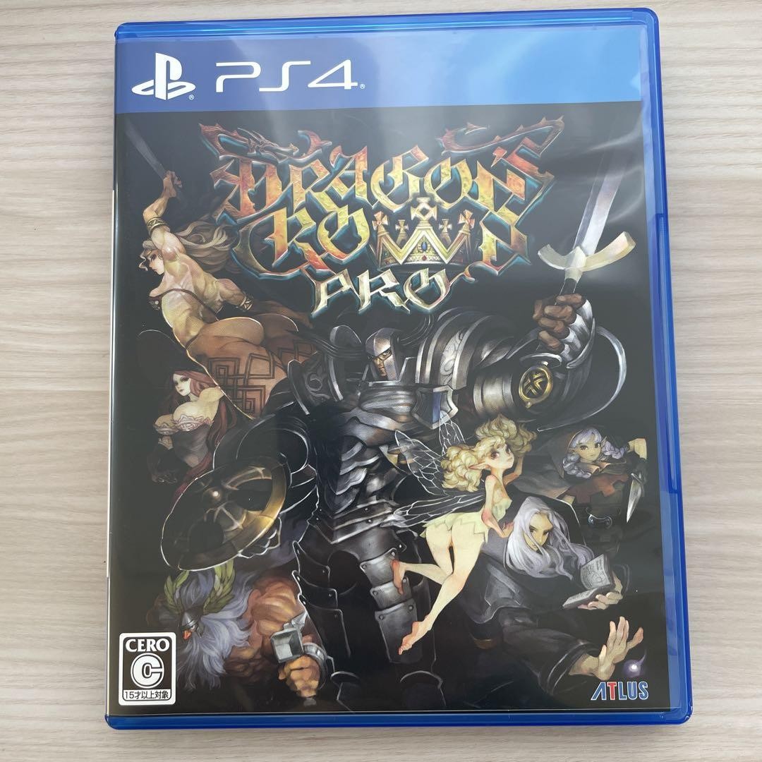Dragons Crown professional PS4 Action RPG PlayStation 4 Used W/Case