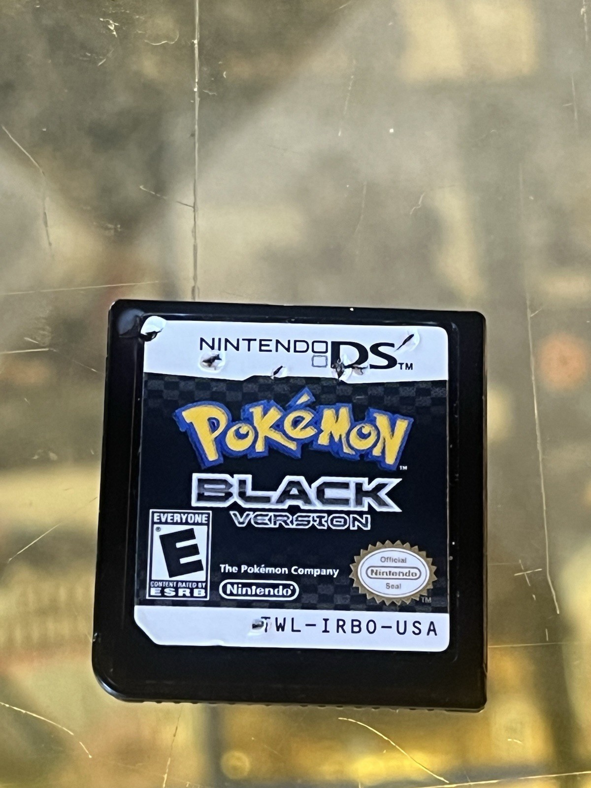 Pokémon Black Version Authentic Nintendo DS Tested Working Cosmetic Damage