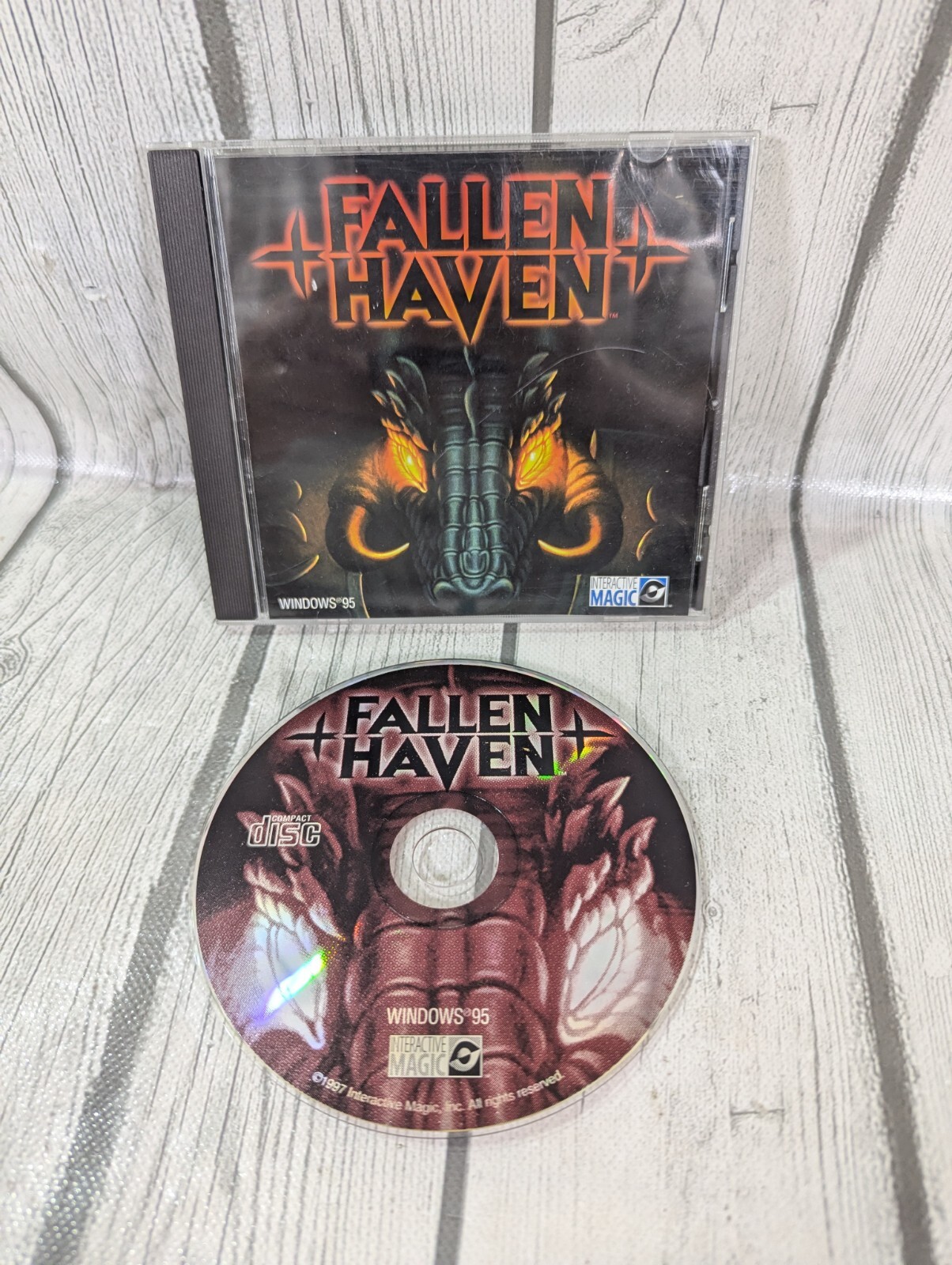 Fallen Haven (1997 PC Windows 95 Interactive Magic) Turn-Based Strategy Game