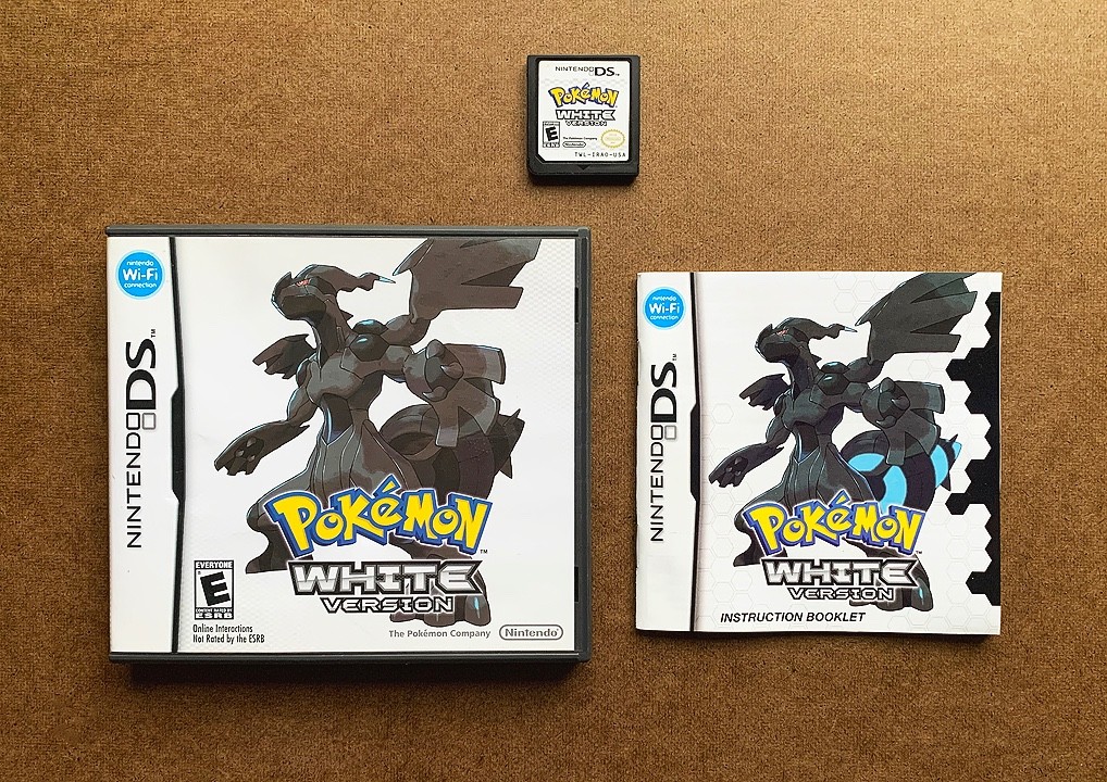 Pokemon White Version (Nintendo DS, 2011) w/ Packaging – Tested & Working!