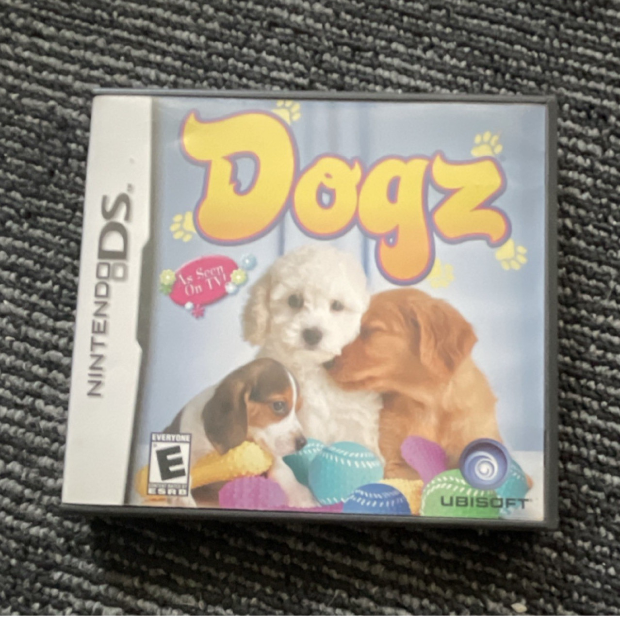 Ubisoft Dogz Nintendo DS 2006 Simulation Virtual Pet Game Manual E NTSC-U/C