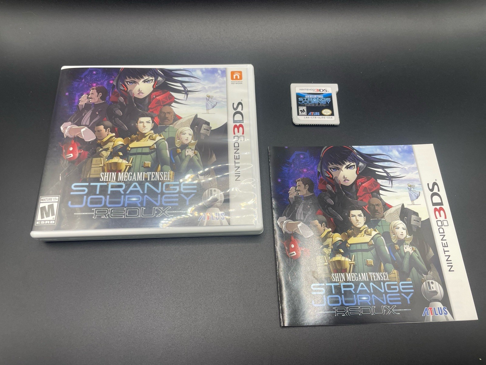 Shin Megami Tensei Strange Journey Redux Nintendo 3DS Complete CIB Tested