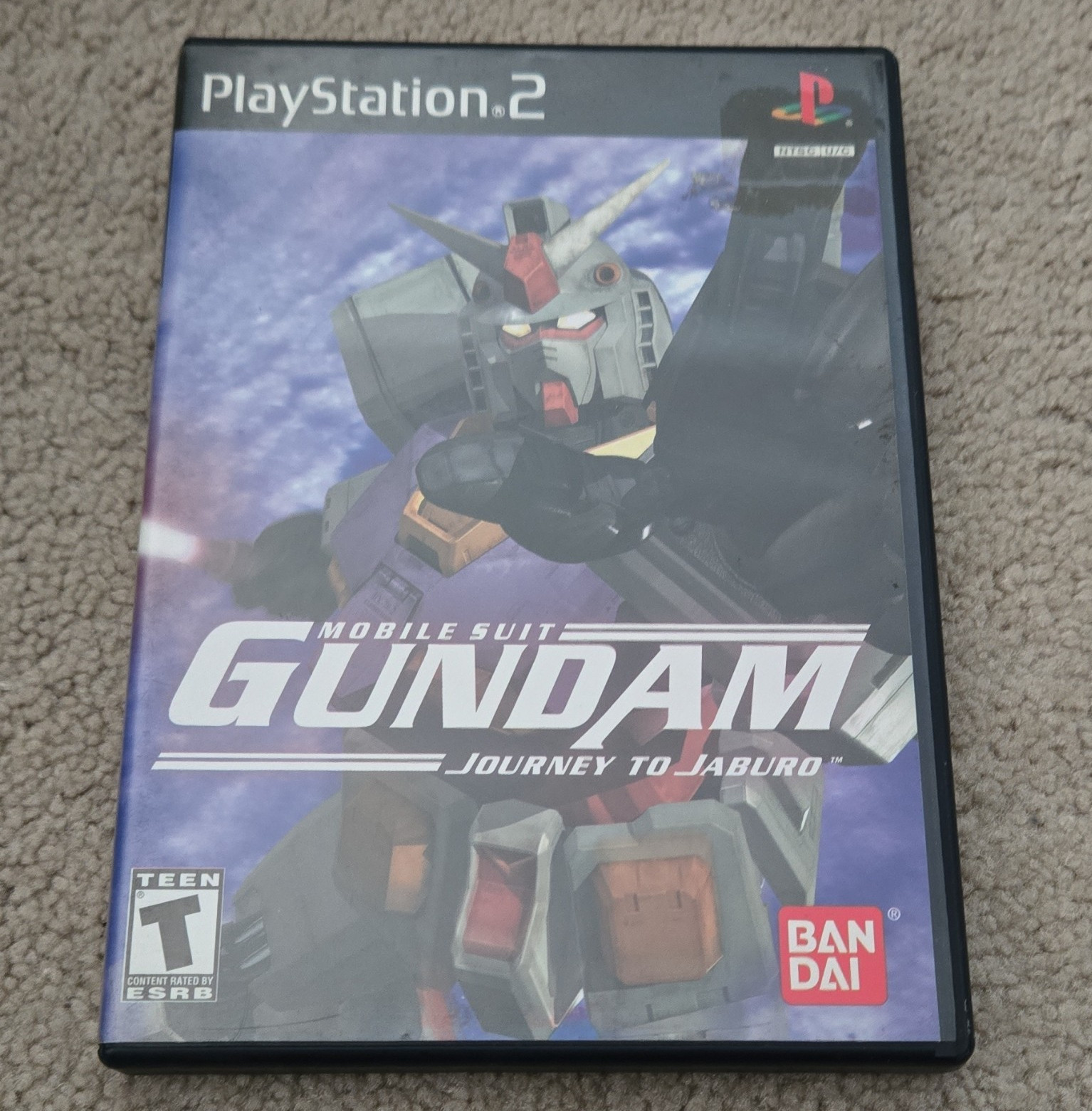Bandai Mobile Suit Gundam: Journey to Jaburo Action & Adventure T PS2 MC