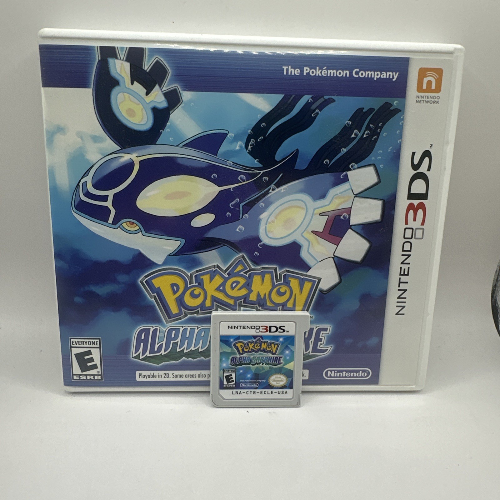 Pokémon Alpha Sapphire Nintendo 3DS in Case