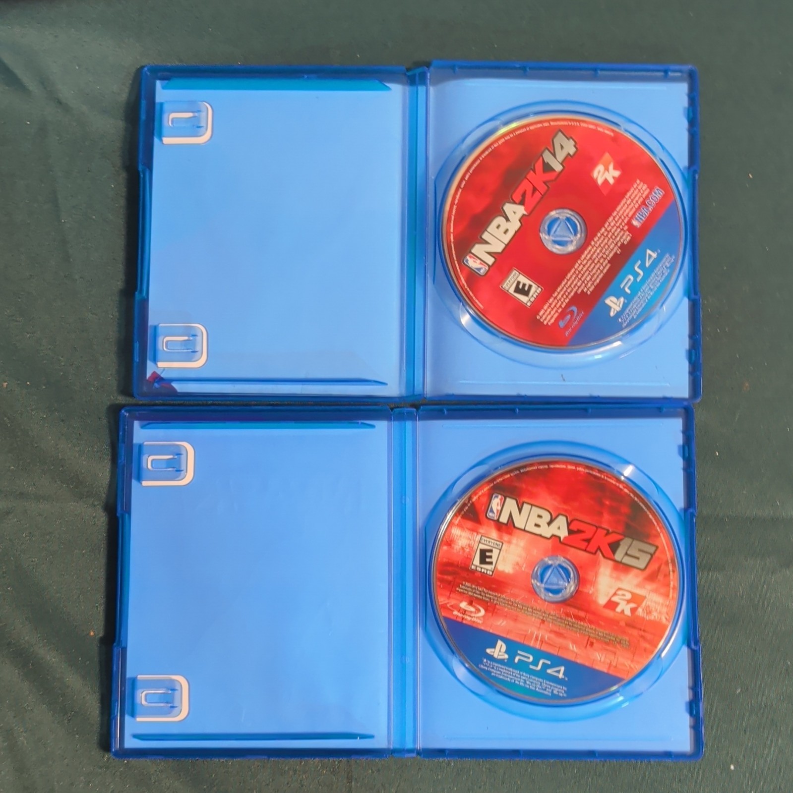 2K NBA 2K14 + NBA 2K15 (Sony PlayStation 4) Sports Basketball w/ Manual
