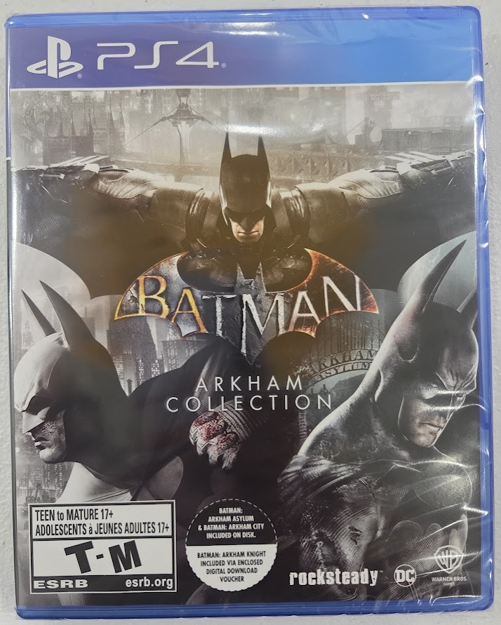 Batman Arkham Collection PS4 Brand New Game (US 2020 Action/Adventure)