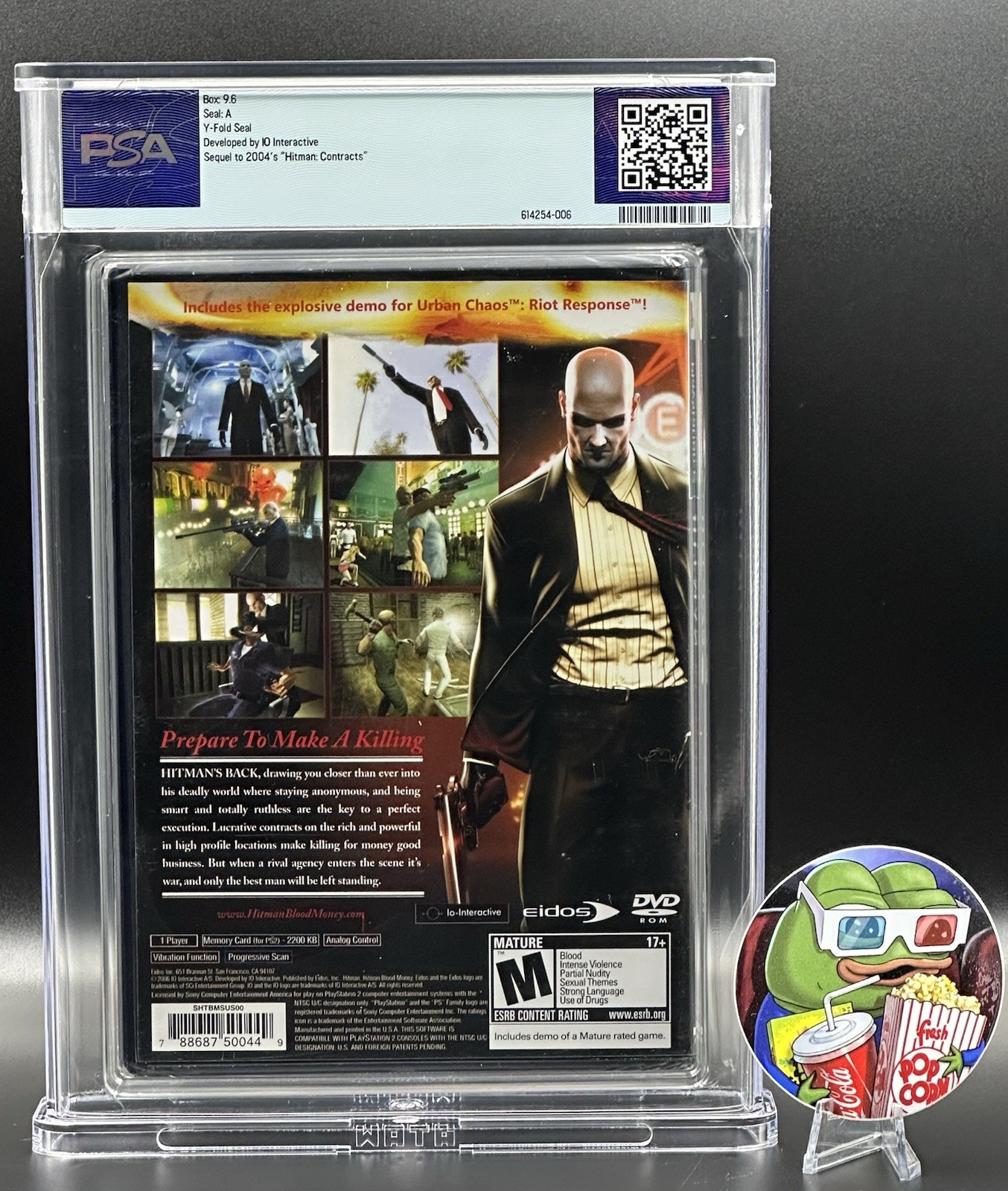 Hitman: Blood Money • PSA 9.6 A • PlayStation 2
