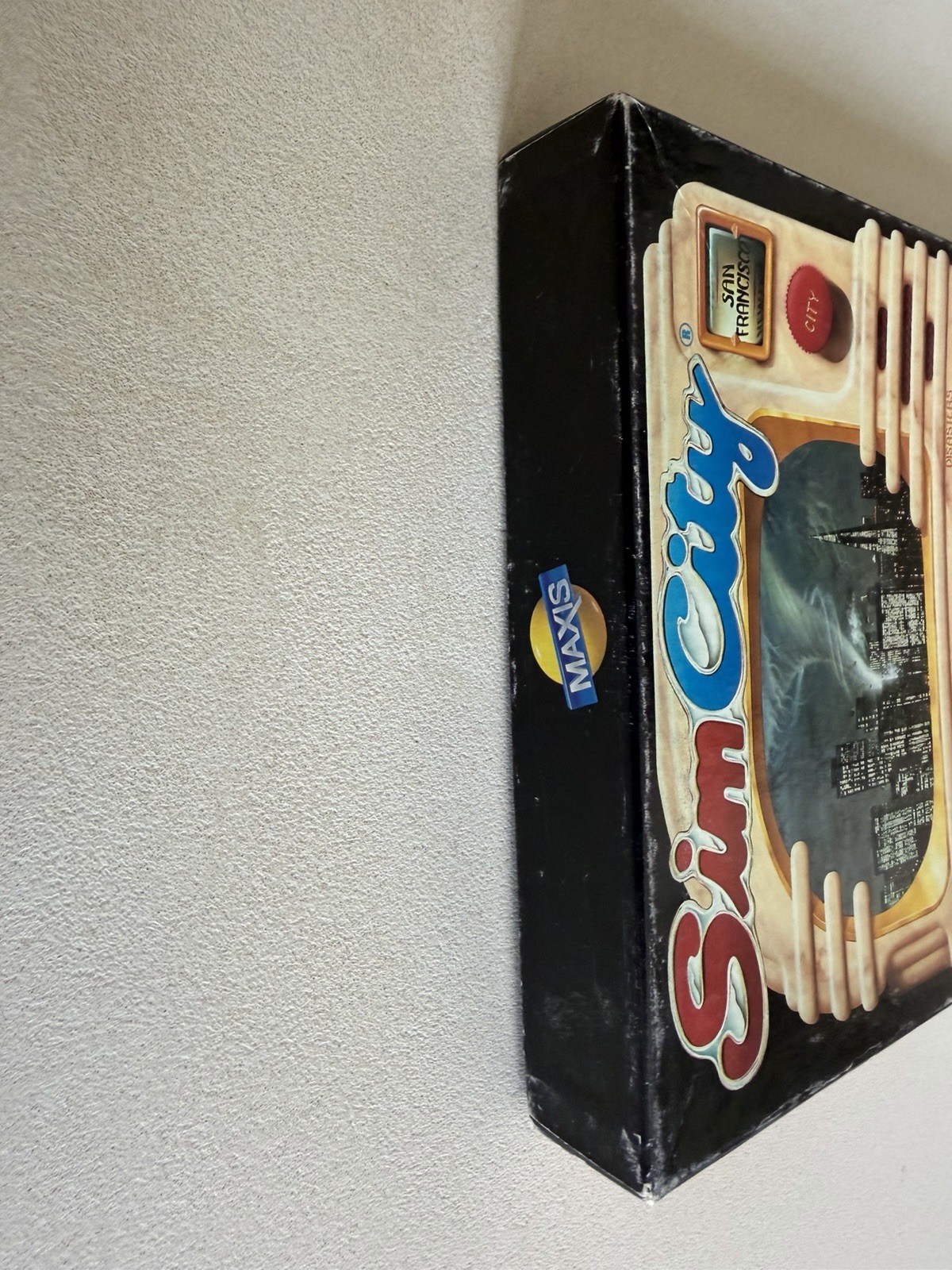 1991 Sim City, The City Simulator Game – Maxis IBM/PC Big Box 5.25 Floppy