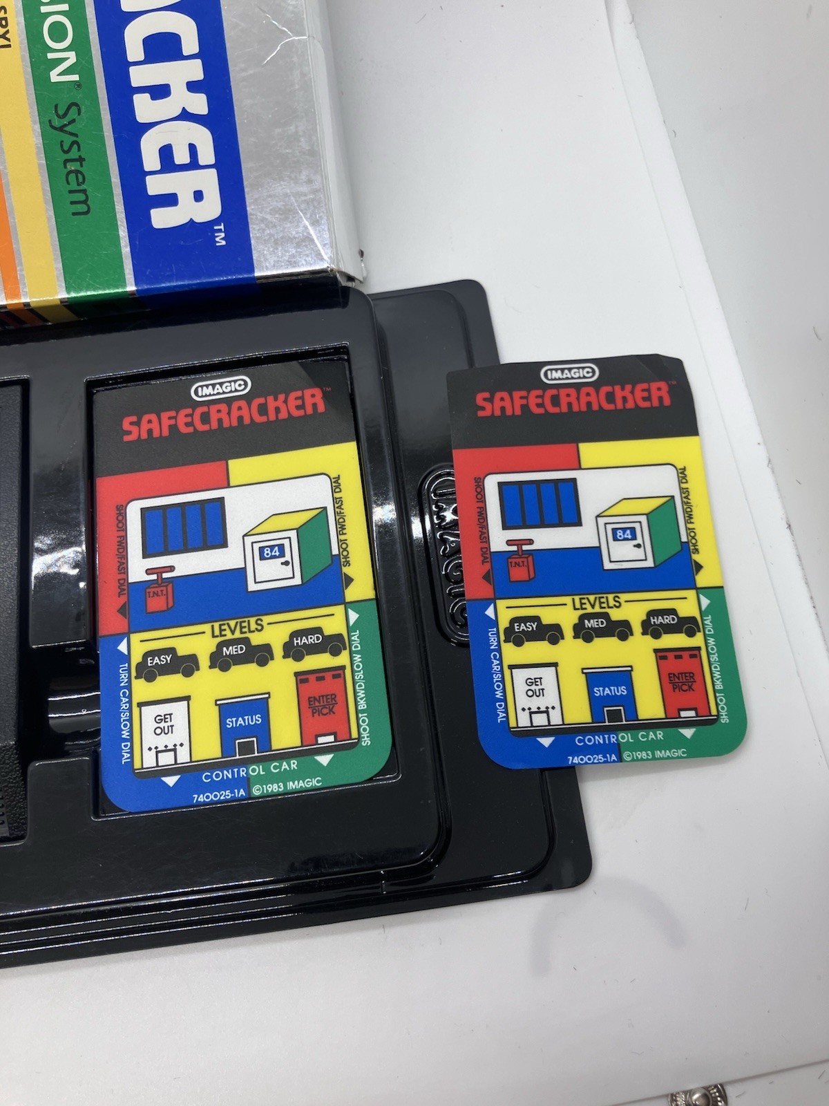 Intellivision Imagic SafeCracker Safe Cracker Complete CIB Tested Working!!