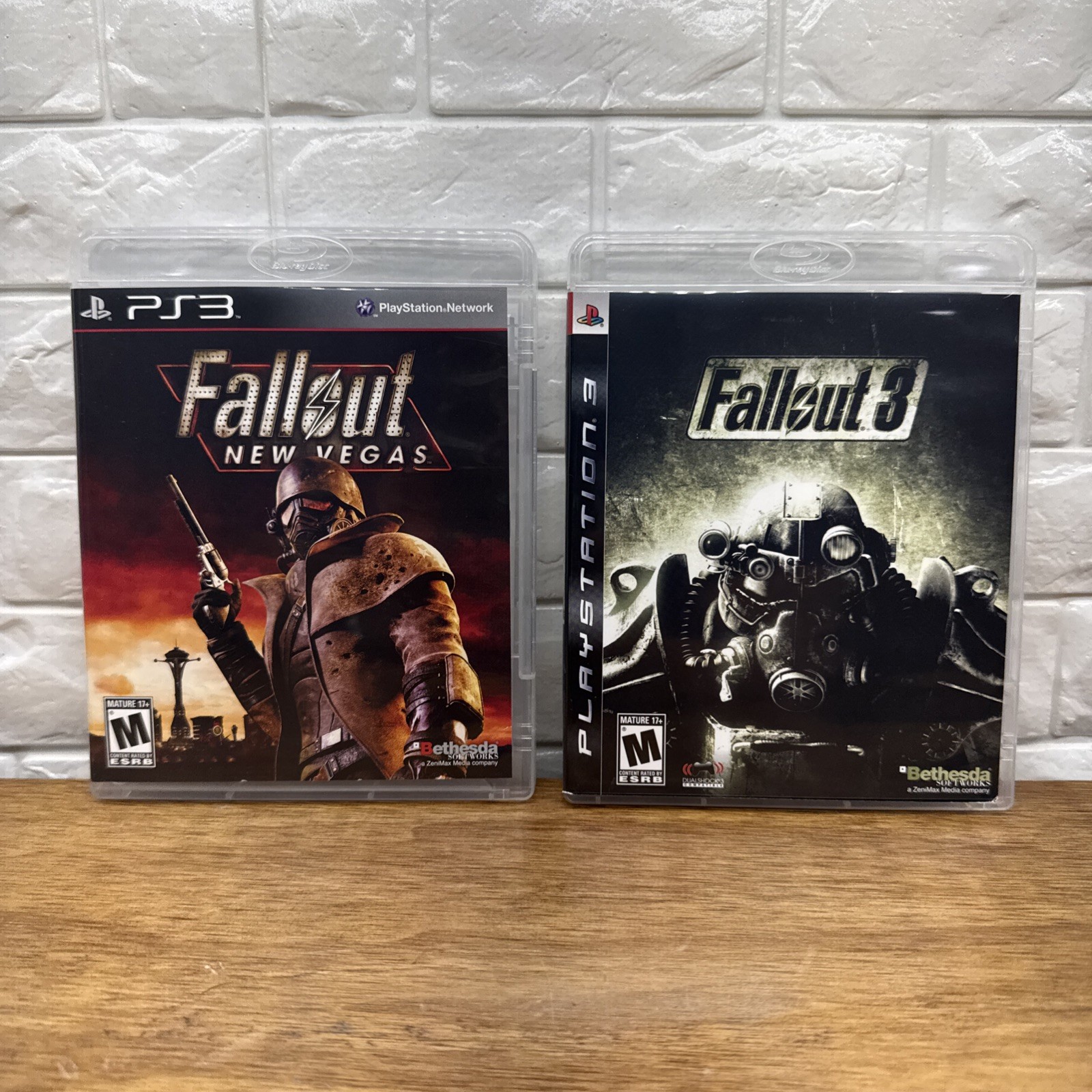 Fallout: 3 & New Vegas Bundle (Sony PlayStation 3, 2010) Tested Working