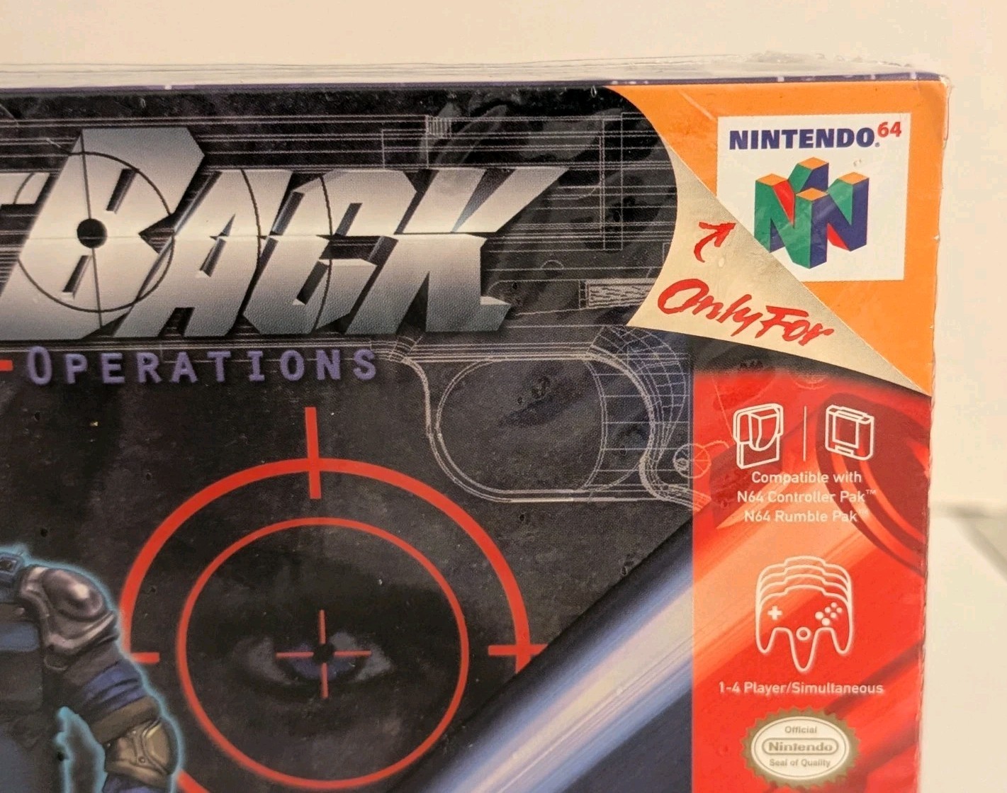 Winback Covert Operations Nintendo Koei N64 Factory SEALED RARE!!