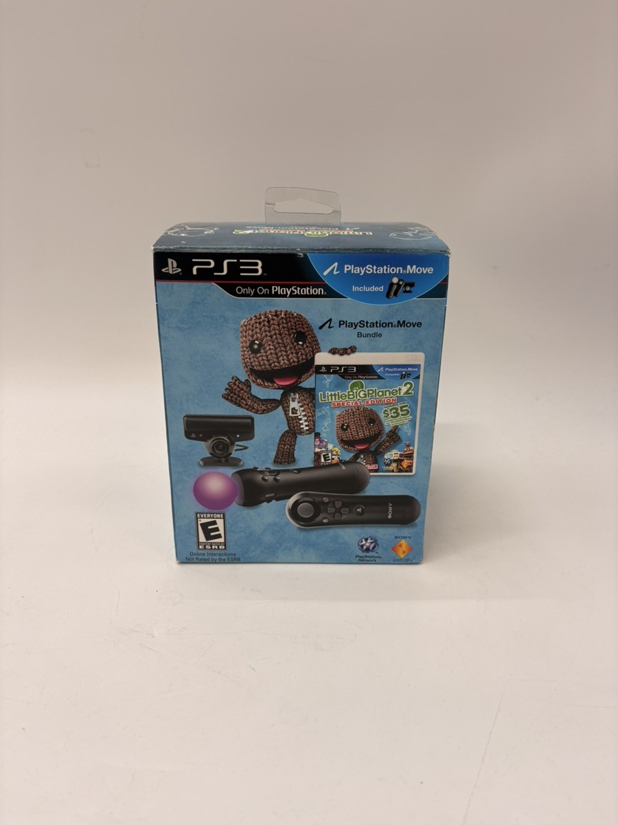 SONY LITTLE BIG PLANET 2 PLAYSTATION MOVE BUNDLE