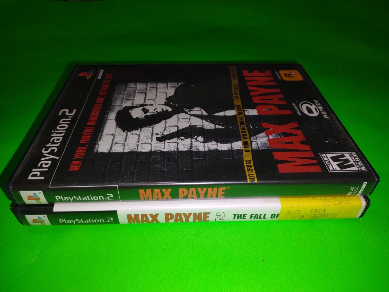 Max Payne Collection [Max Payne, Max Payne 2] CIB, Sony PlayStation 2 PS2 Games
