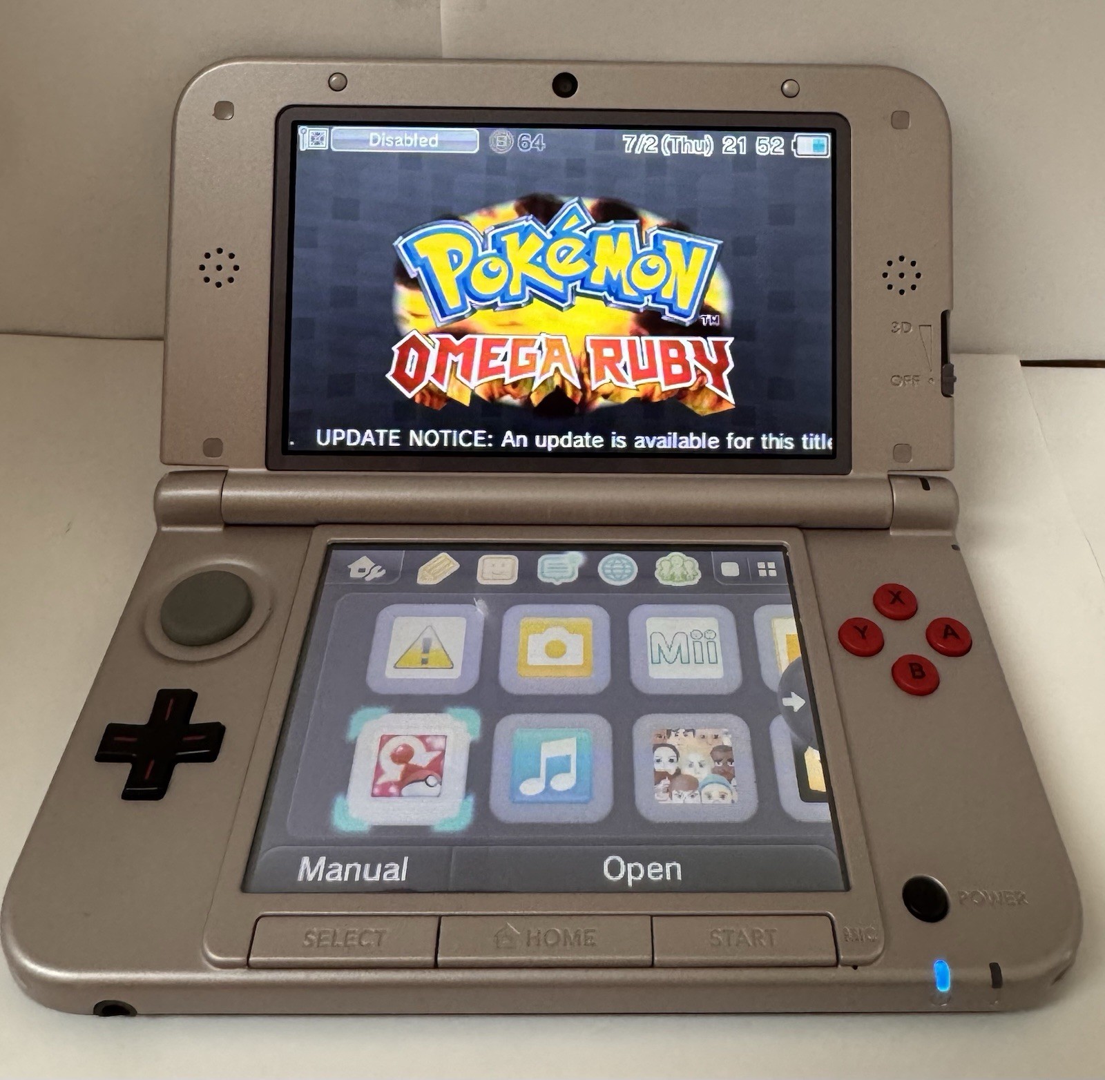 Nintendo Pokémon Omega Ruby for Nintendo 3DS w/ Manual Included (2014)