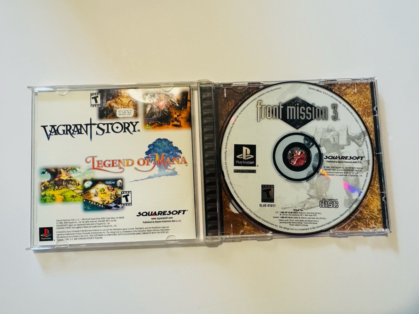 Square Soft Front Mission 3 PS1 2000 Strategy