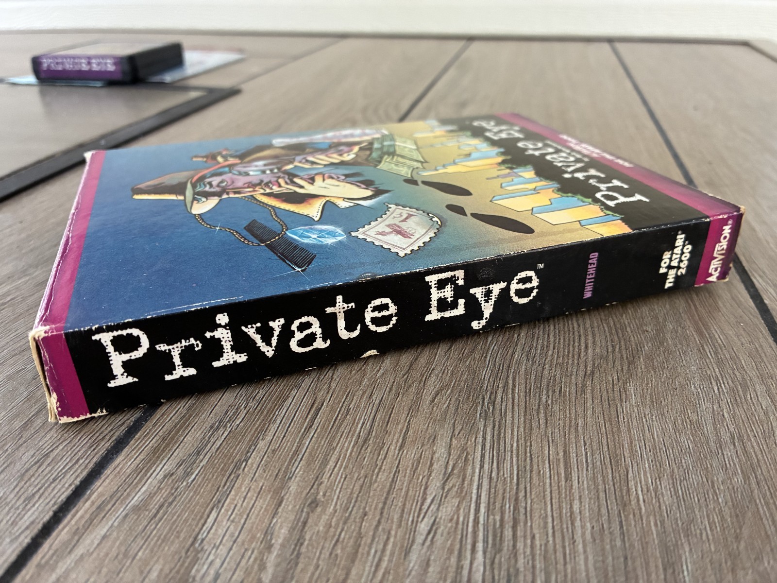 Private Eye – Atari 2600 – CIB with Map & Box – Tested & Working +FAST SHIPPING!