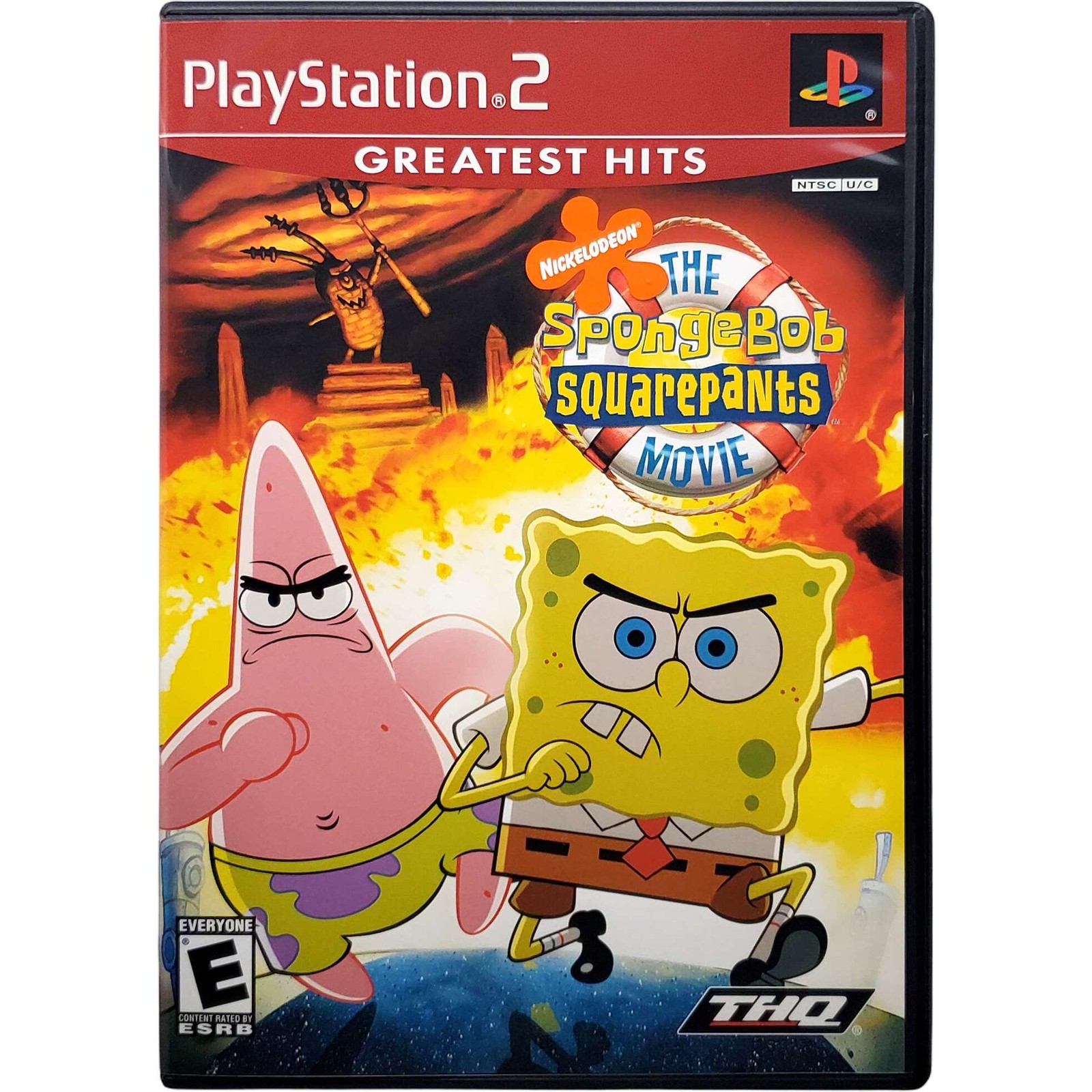 SpongeBob SquarePants The Movie Greatest Hits – Sony Playstation 2 PS2