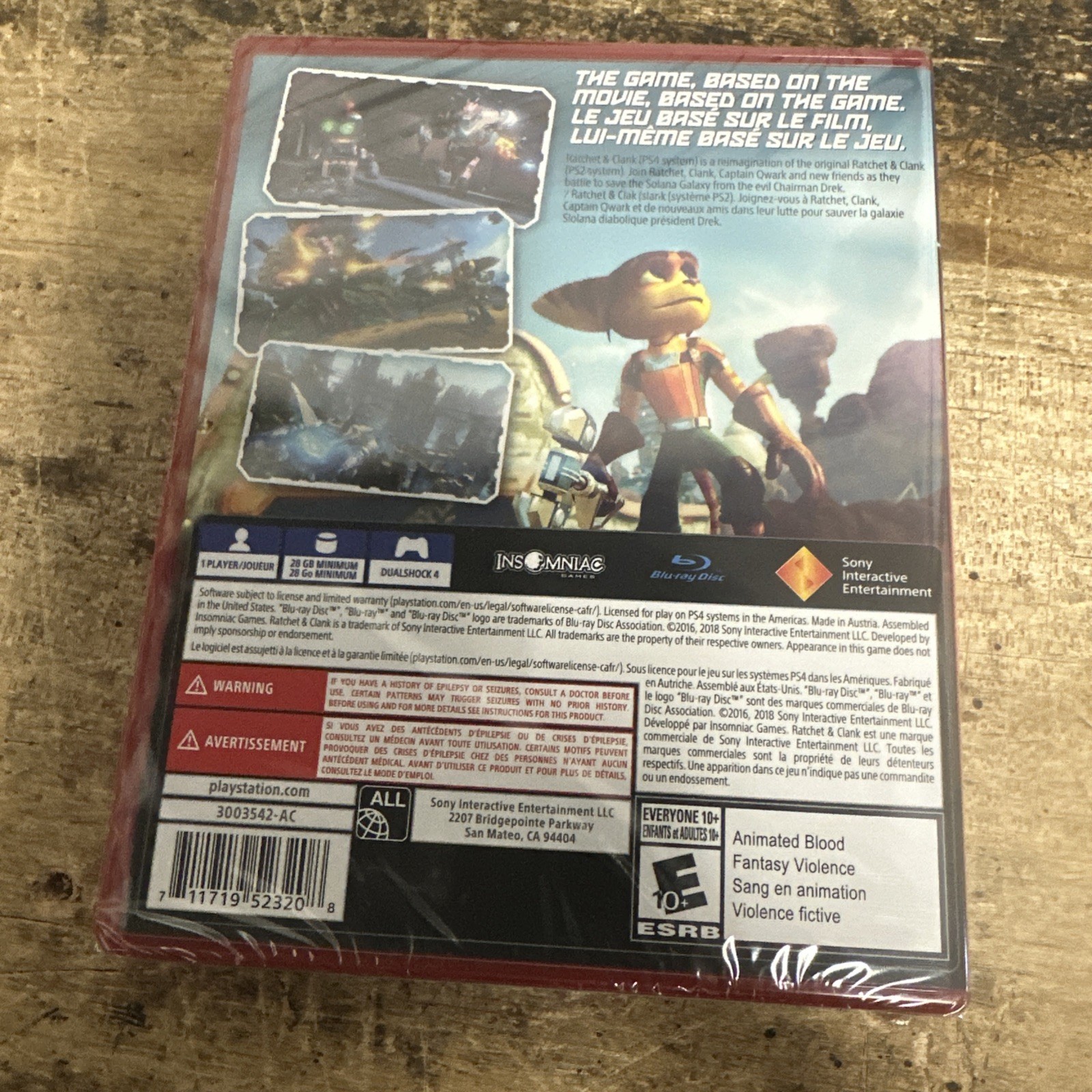 Ratchet & Clank PS4 – PlayStation Hits | Brand New Sealed | Fast Free Shipping