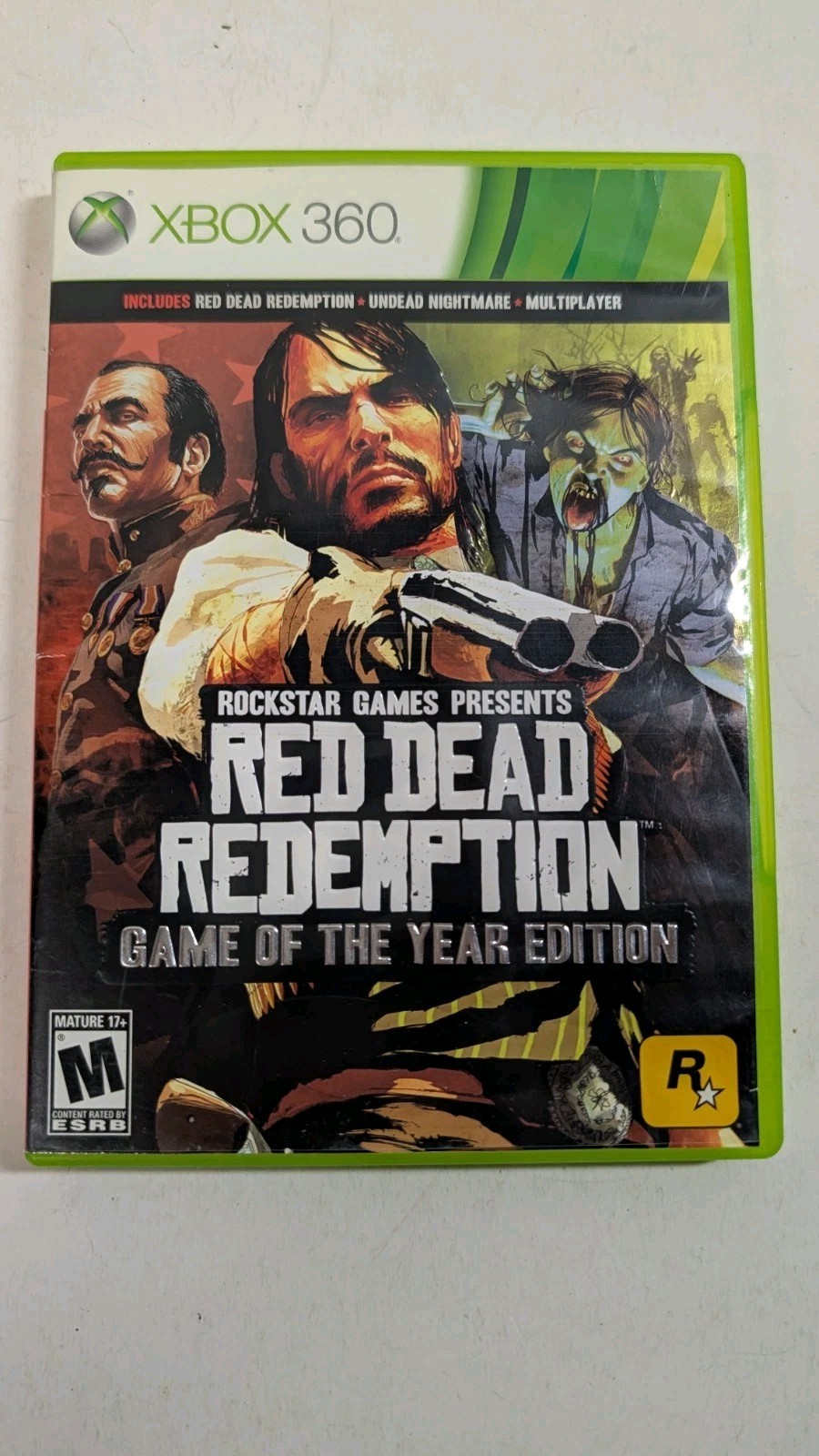 Red Dead Redemption: Game of the Year Edition NO MANUAL! Greatest Hits Disc 2