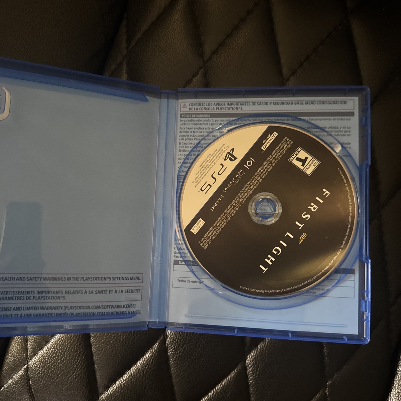 007 First Light PS5 Sony PlayStation 5 Used Video Game