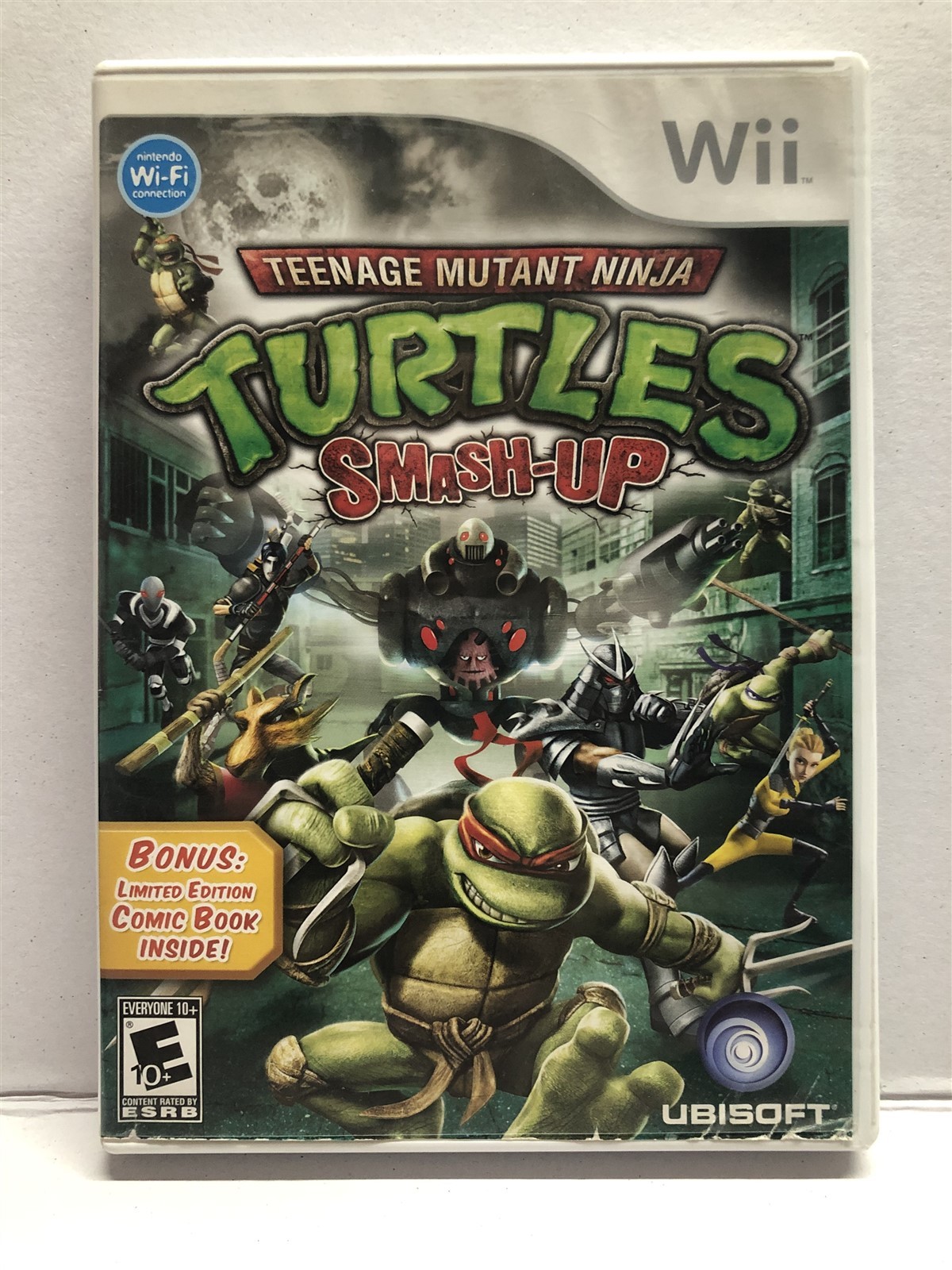 Teenage Mutant Ninja Turtles: Smash-Up (Nintendo Wii, 2009) Complete Tested