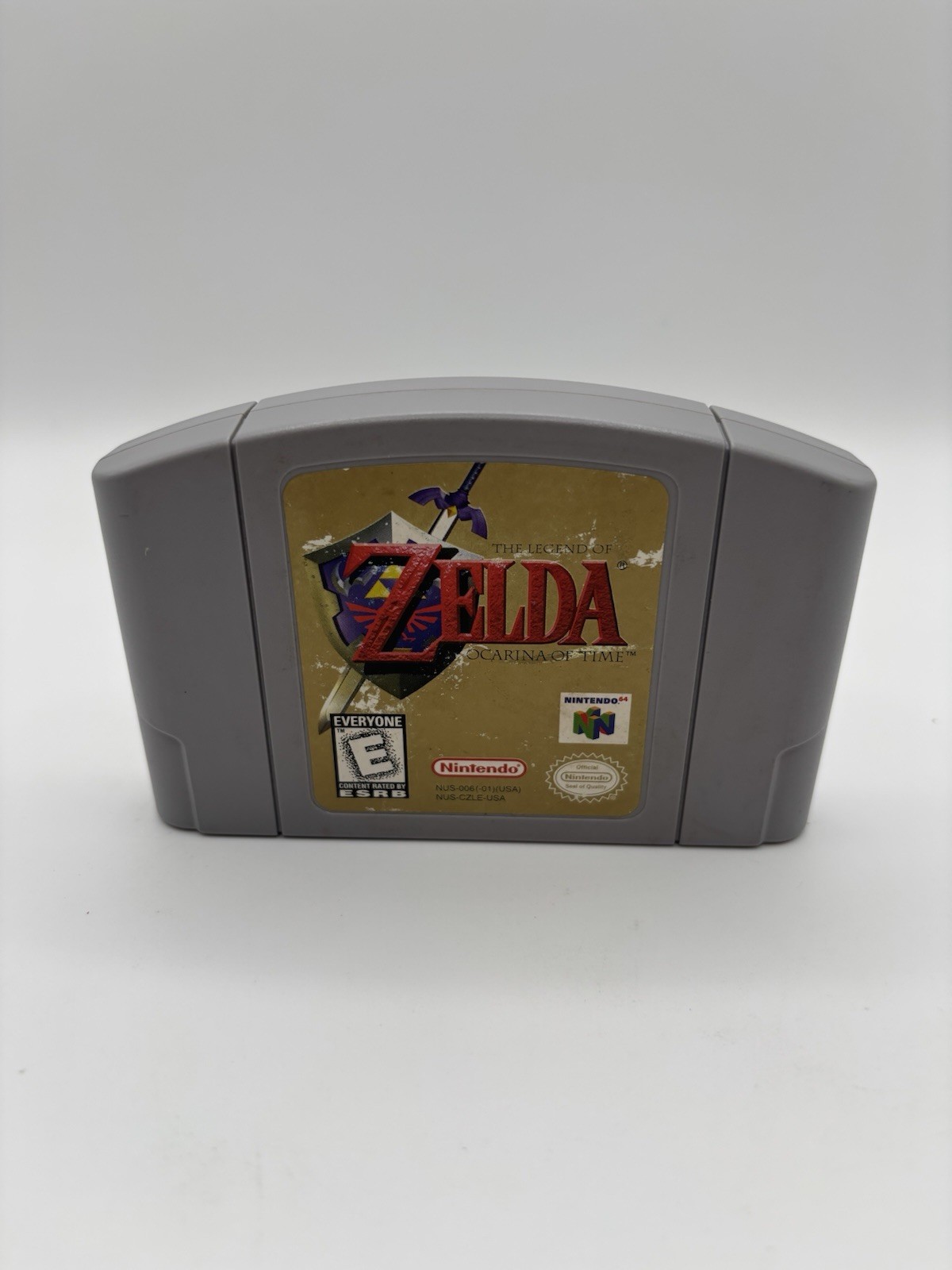 Zelda Ocarina of Time (Nintendo 64/N64) – Authentic, Cleaned, Tested, & Working!