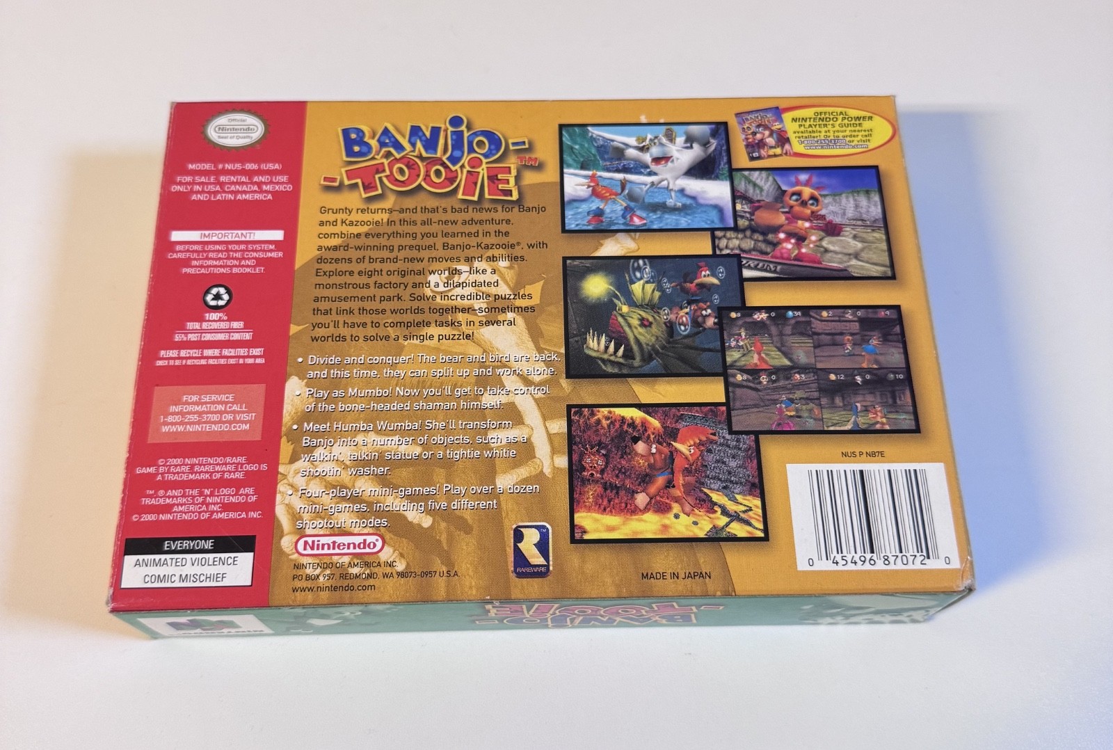 Banjo-Tooie Nintendo 64 Video Game CIB Complete Tested